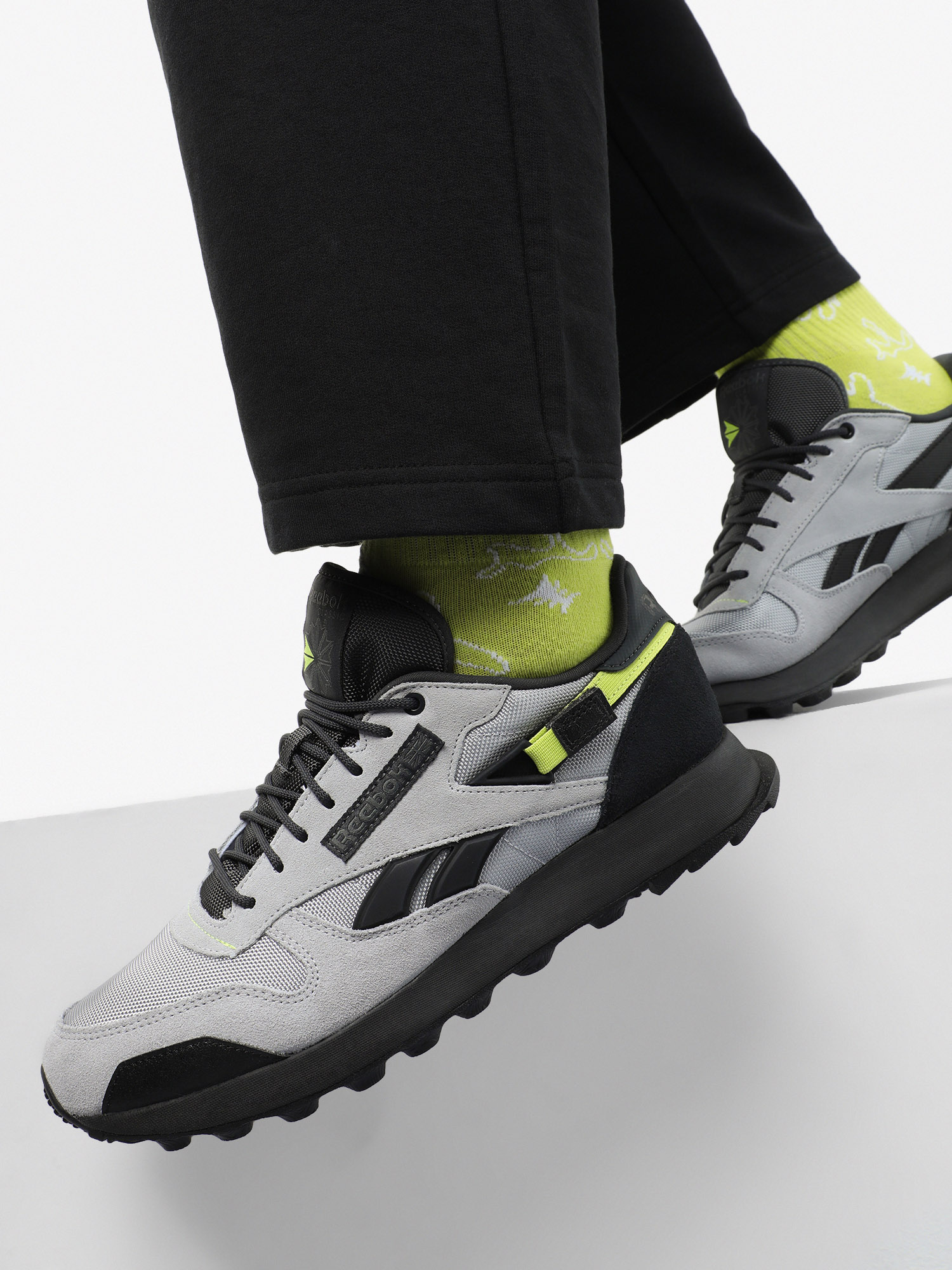 

Кроссовки мужские Reebok Classic Leather, Серый