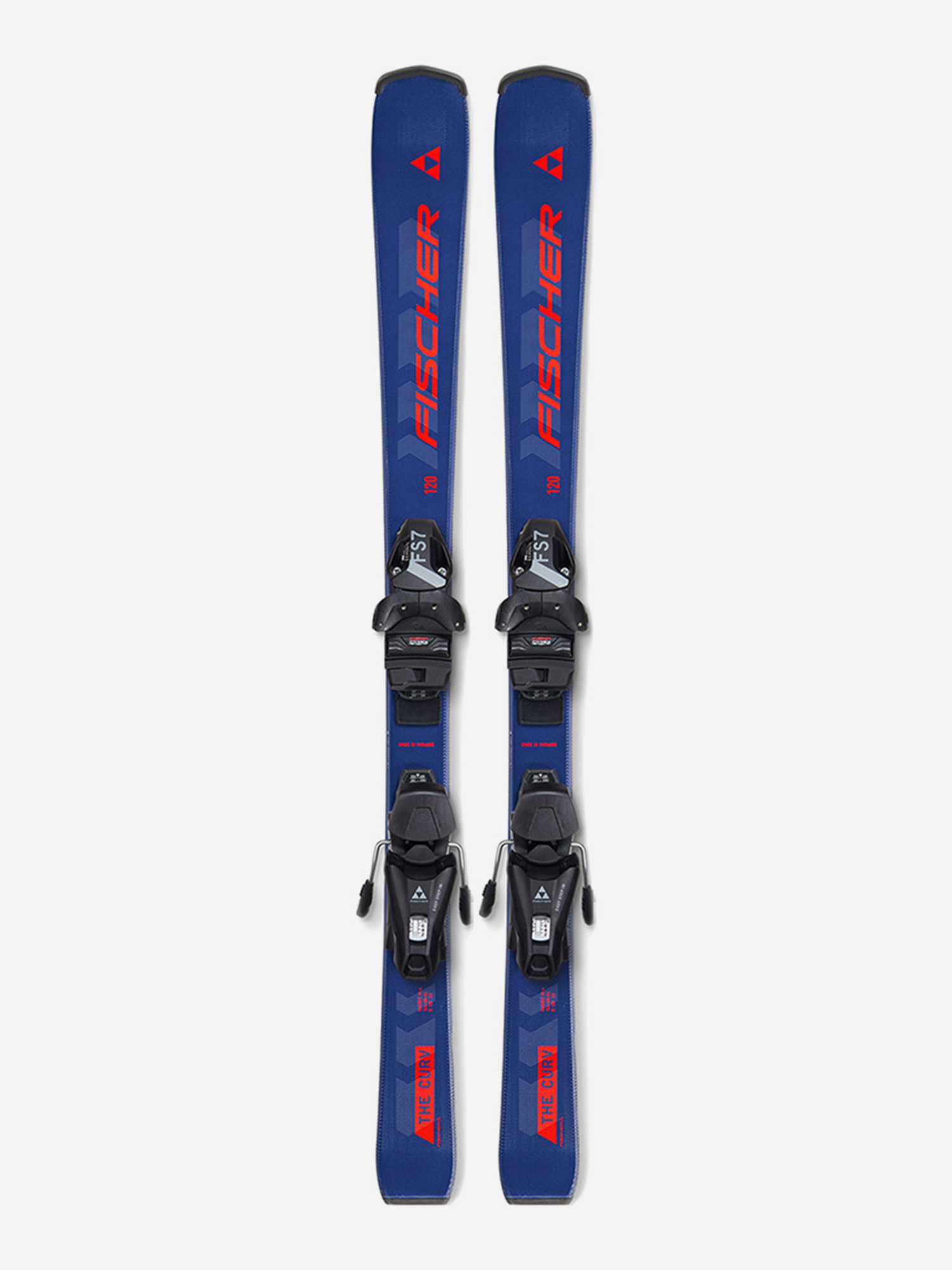 

Горные лыжи с креплениями Fischer The Curv JR JRS + FS7 CA JRS 23/24, Синий