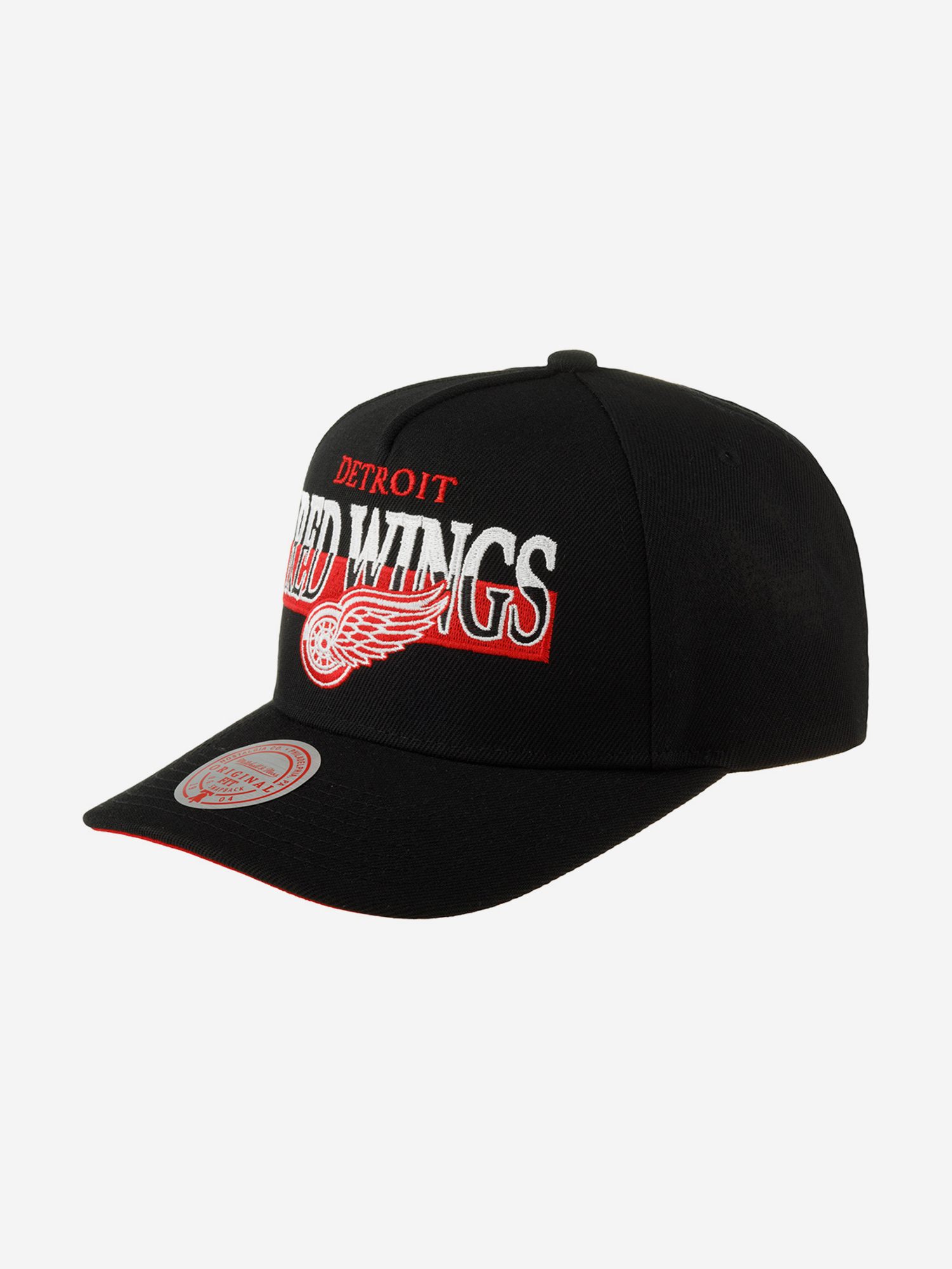 

Бейсболка MITCHELL NESS HP8402-DRWBLCK Detroit Red Wings NHL (черный), Черный