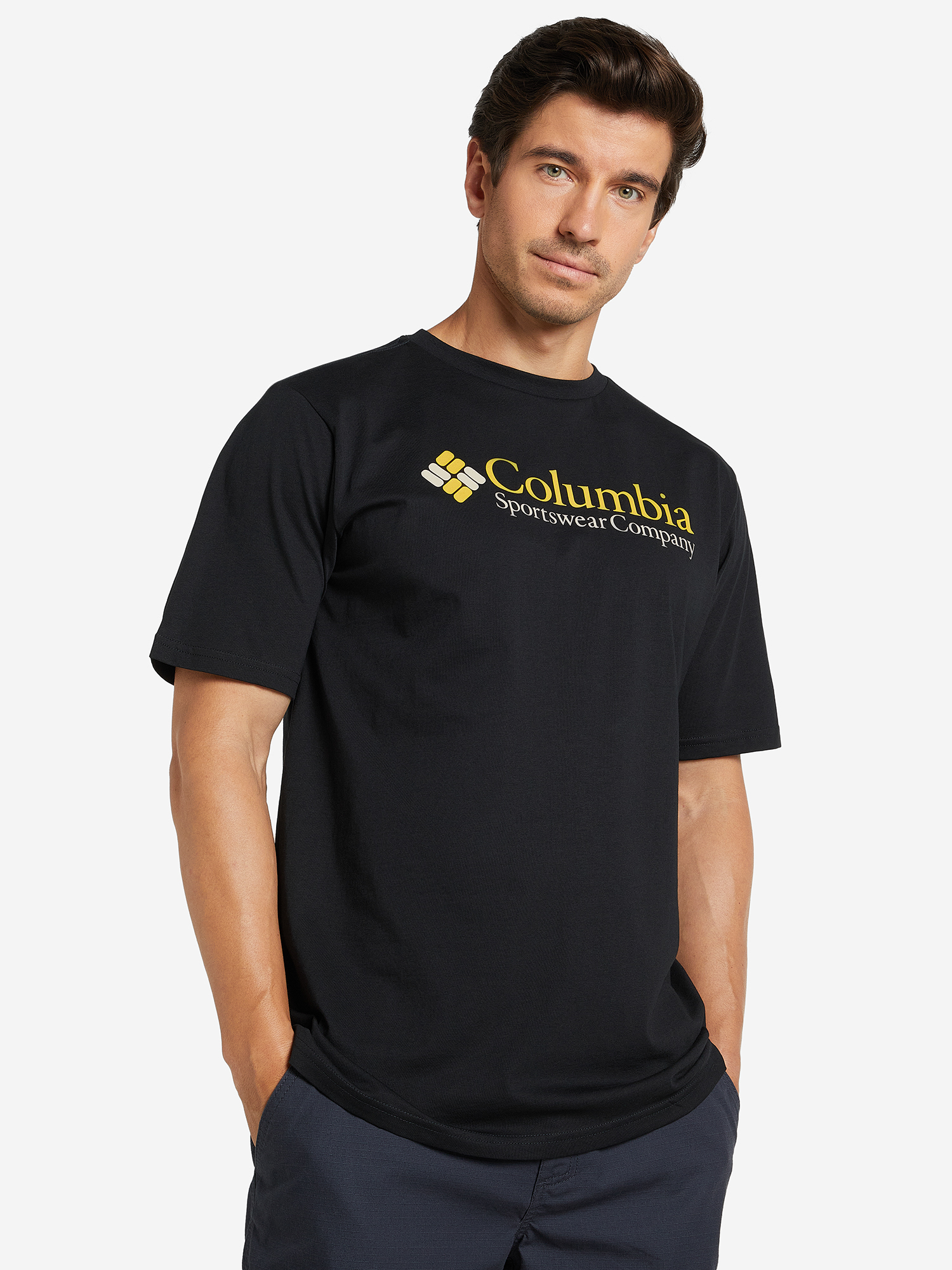 

Футболка мужская Columbia CSC Basic Logo Short Sleeve, Черный