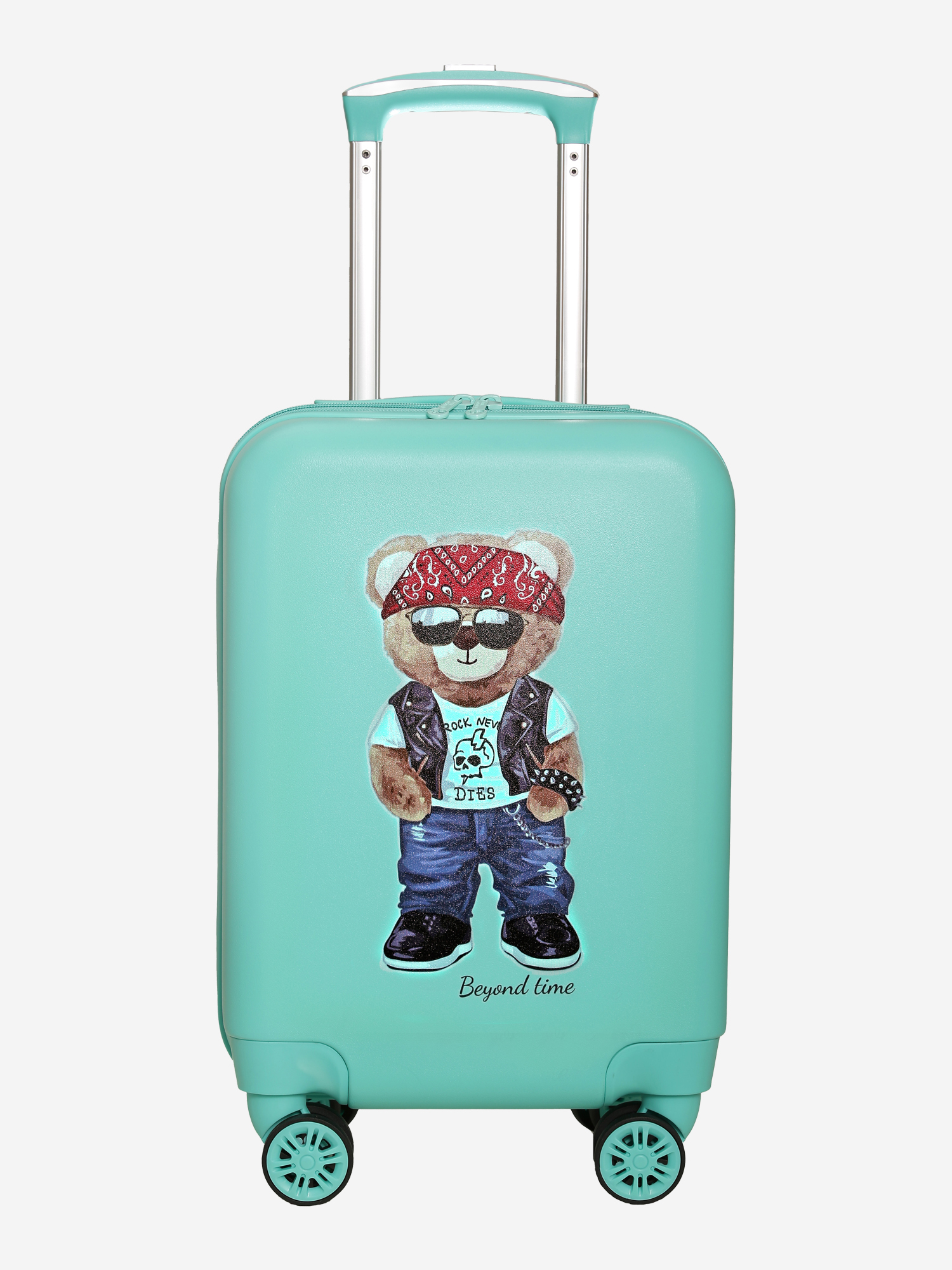 Изображение товара Чемодан детский BEYOND TIME R112 Мишка в Rock зеленый