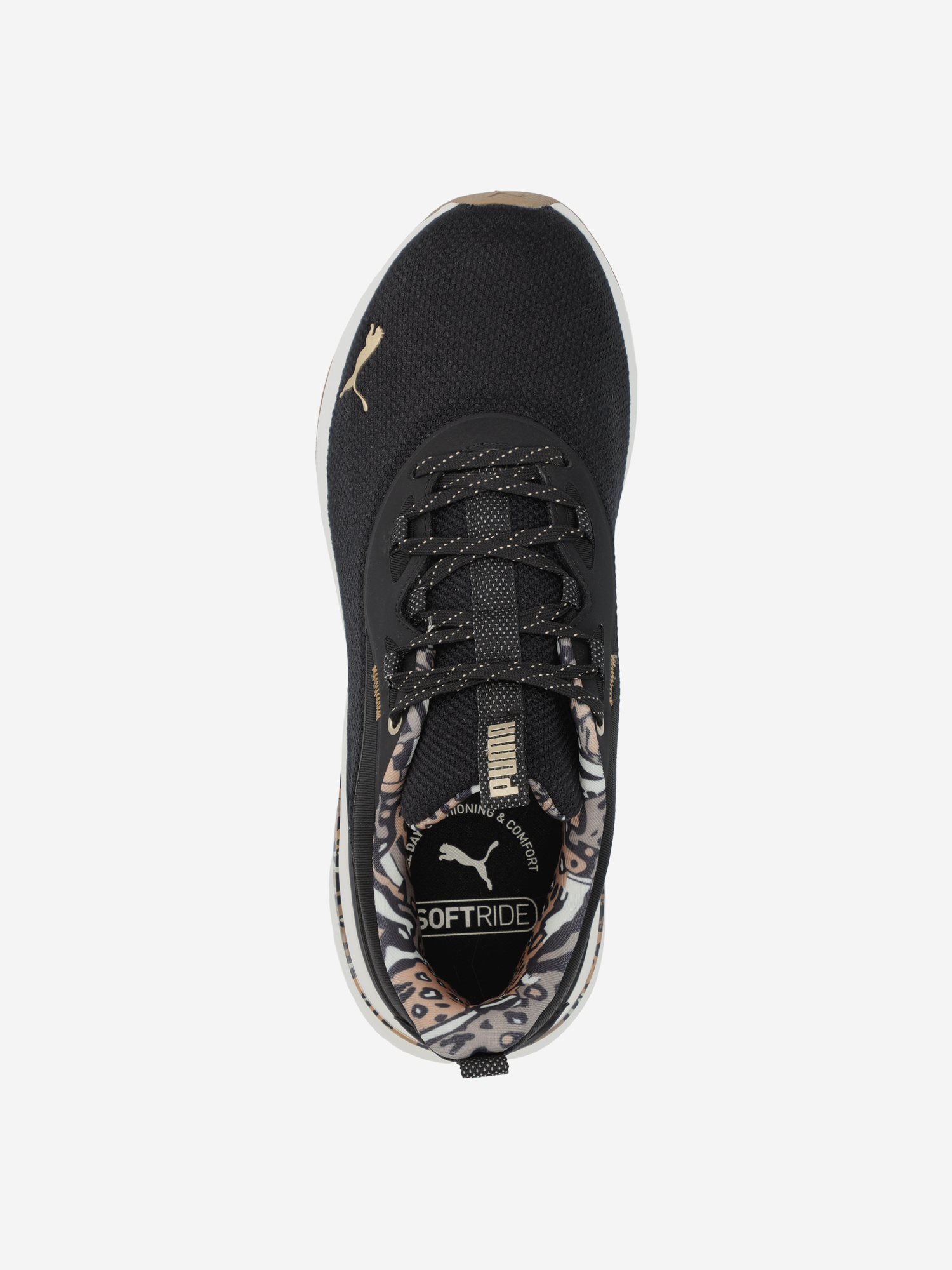 Кроссовки женские PUMA Softride Charm Animal, Черный 5