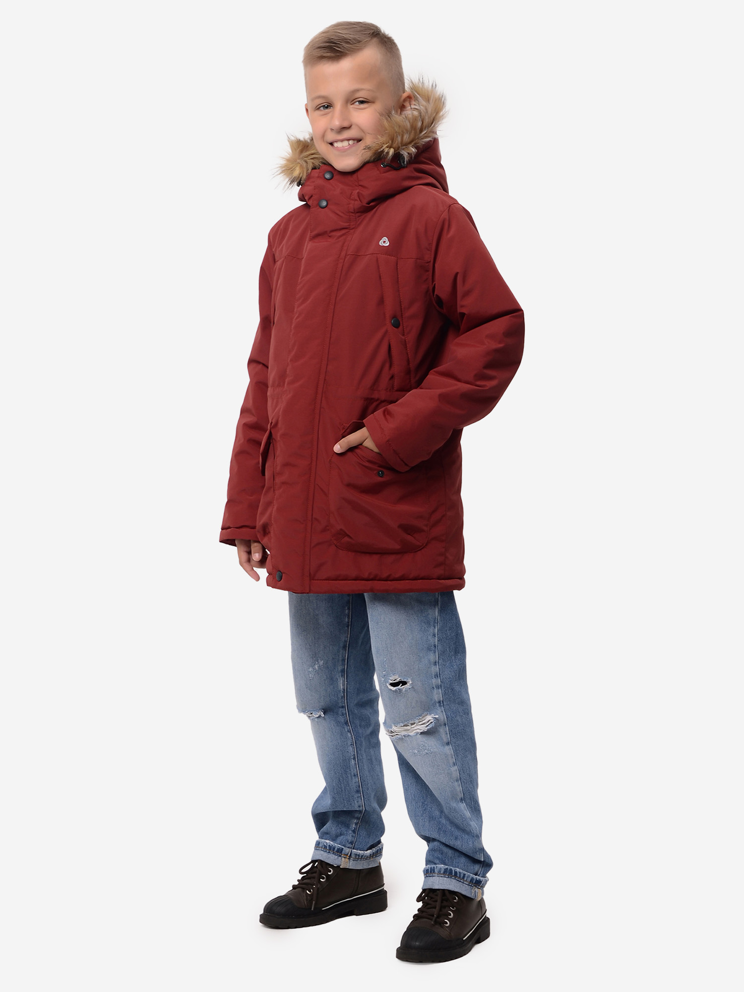 Куртка детская зимняя CosmoTex, Красный