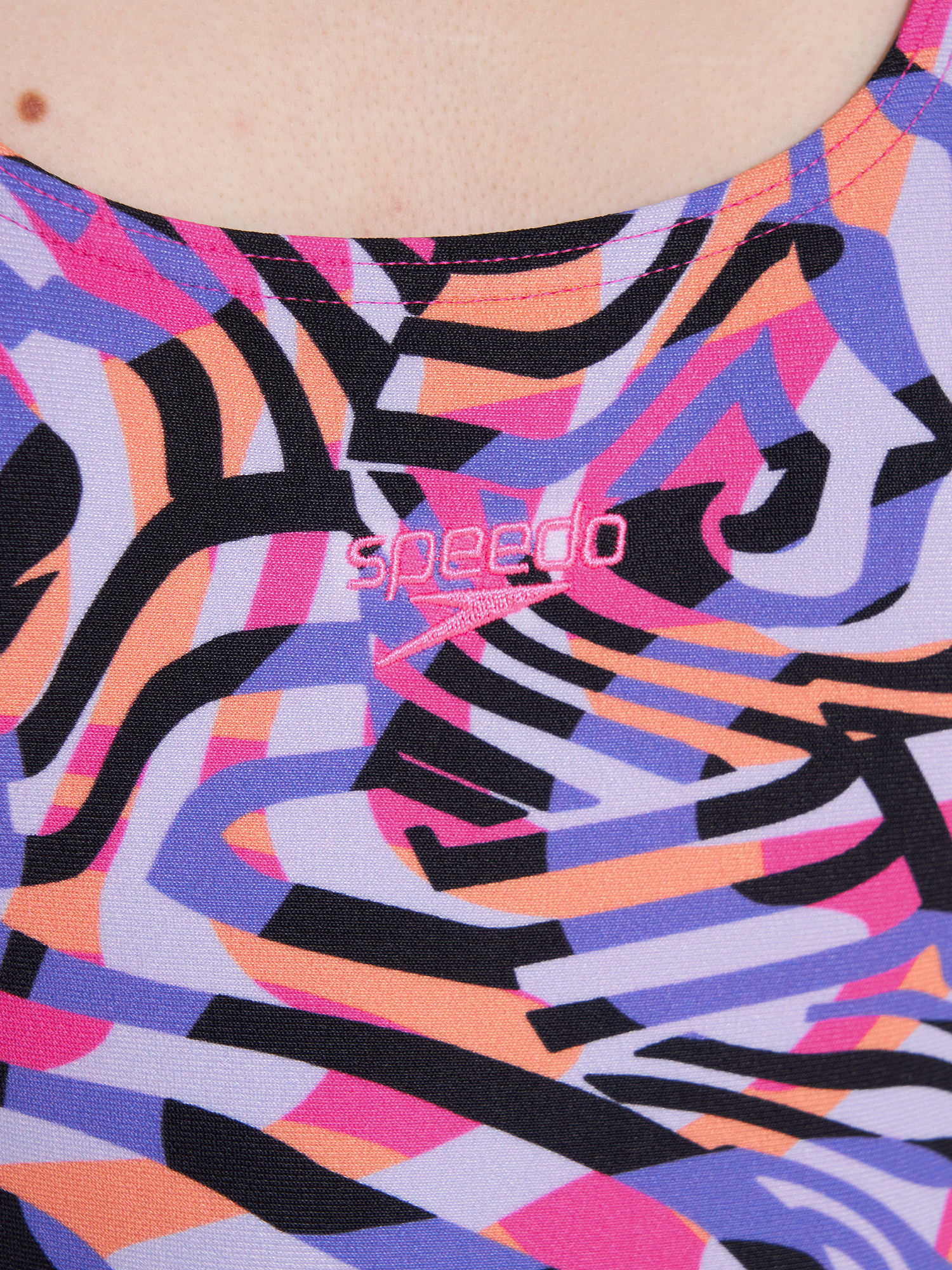 фото Купальник слитный для девочек speedo digi, мультицвет