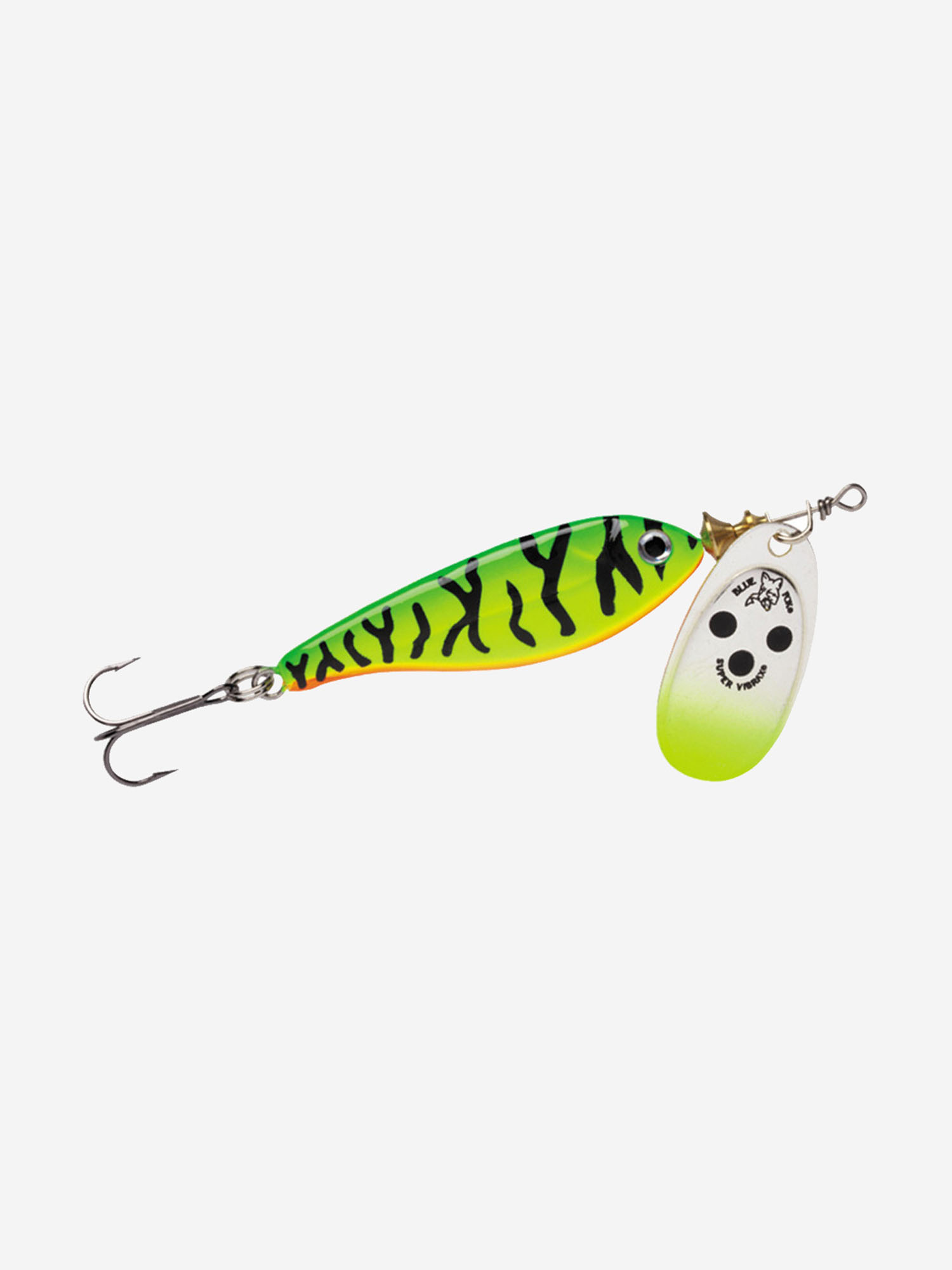 

Блесна для рыбалки вращающаяся BLUE FOX Minnow Super Vibrax 1 /FT, Зеленый