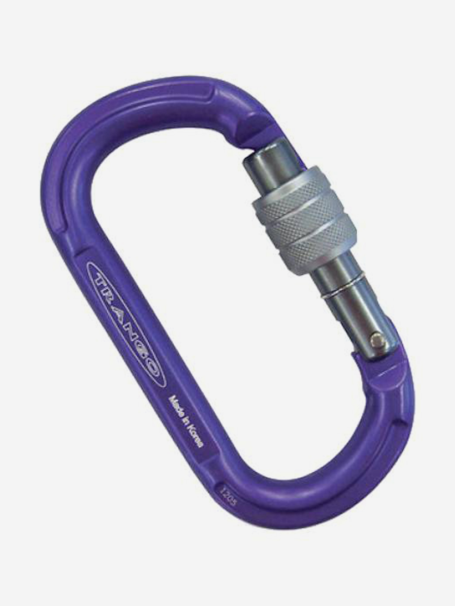 

Карабин TRANGO овальный Oval K Lock, Фиолетовый