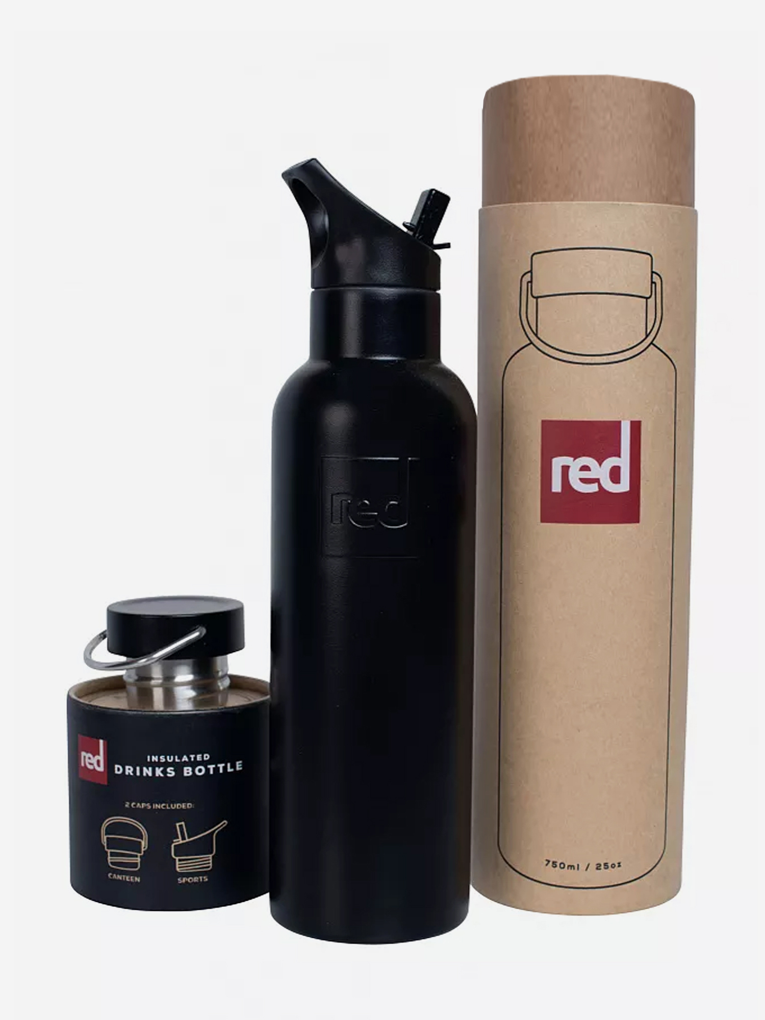 

Бутылка-термос из нержавеющей стали Red Paddle DRINKS BOTTLE BLACK, Черный