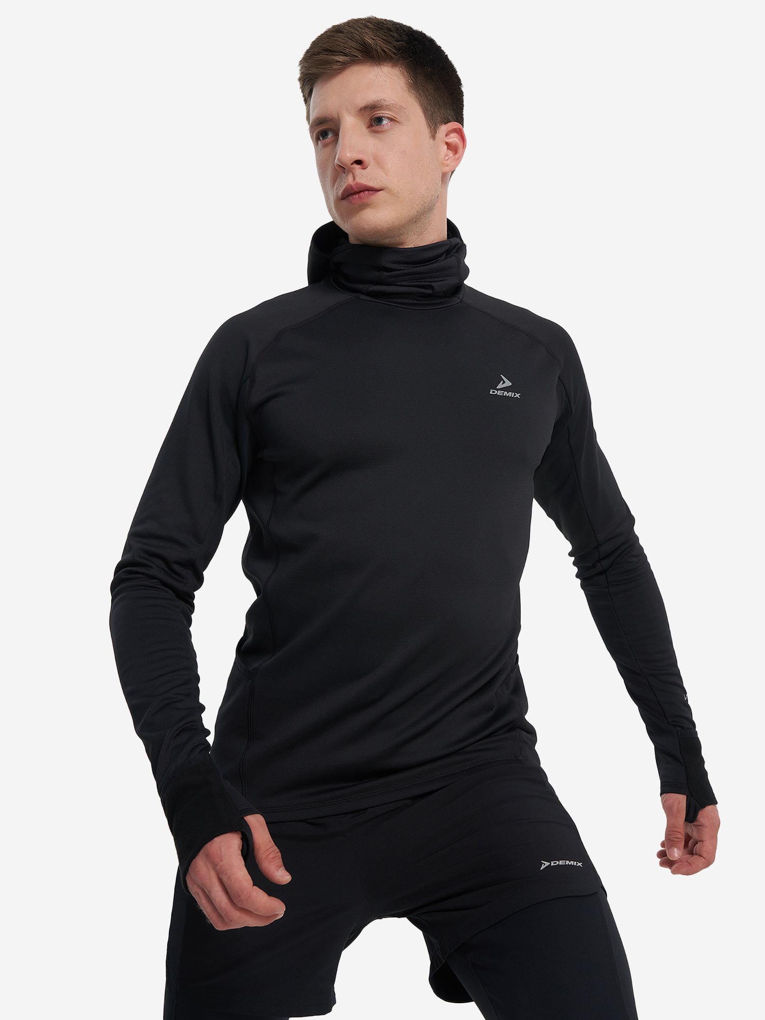 Худи мужское Demix, черный, арт. 136111dmx-99