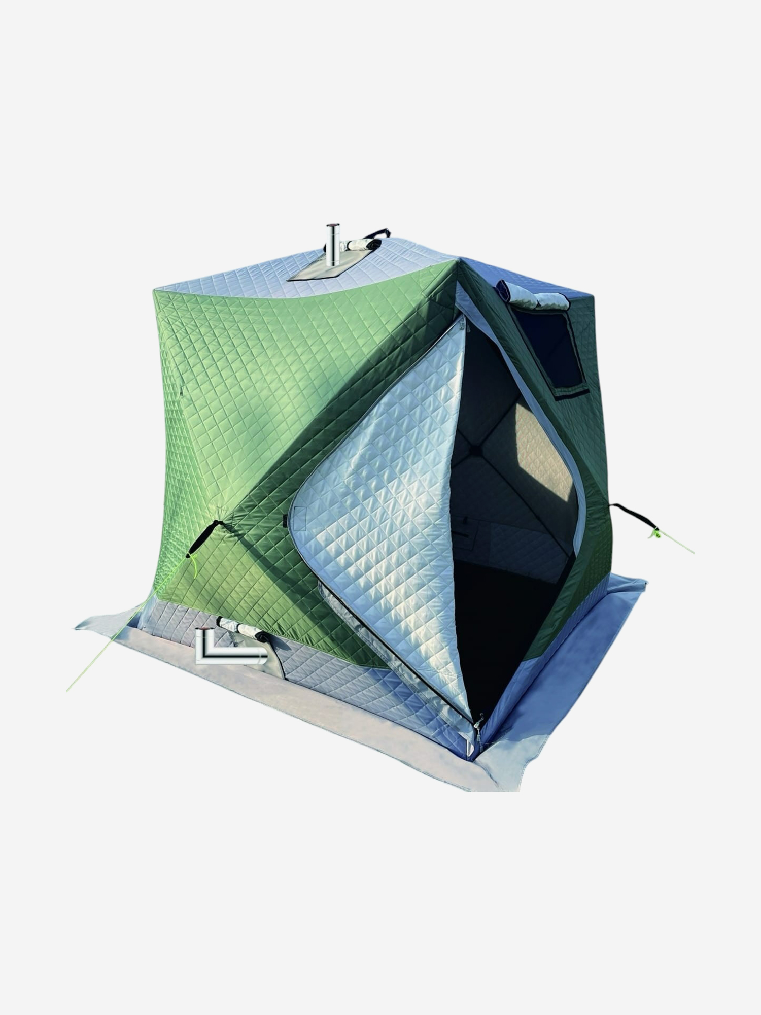 Изображение товара Зимняя палатка Terbo-Mir 2016 трёхслойная баня для кемпинга