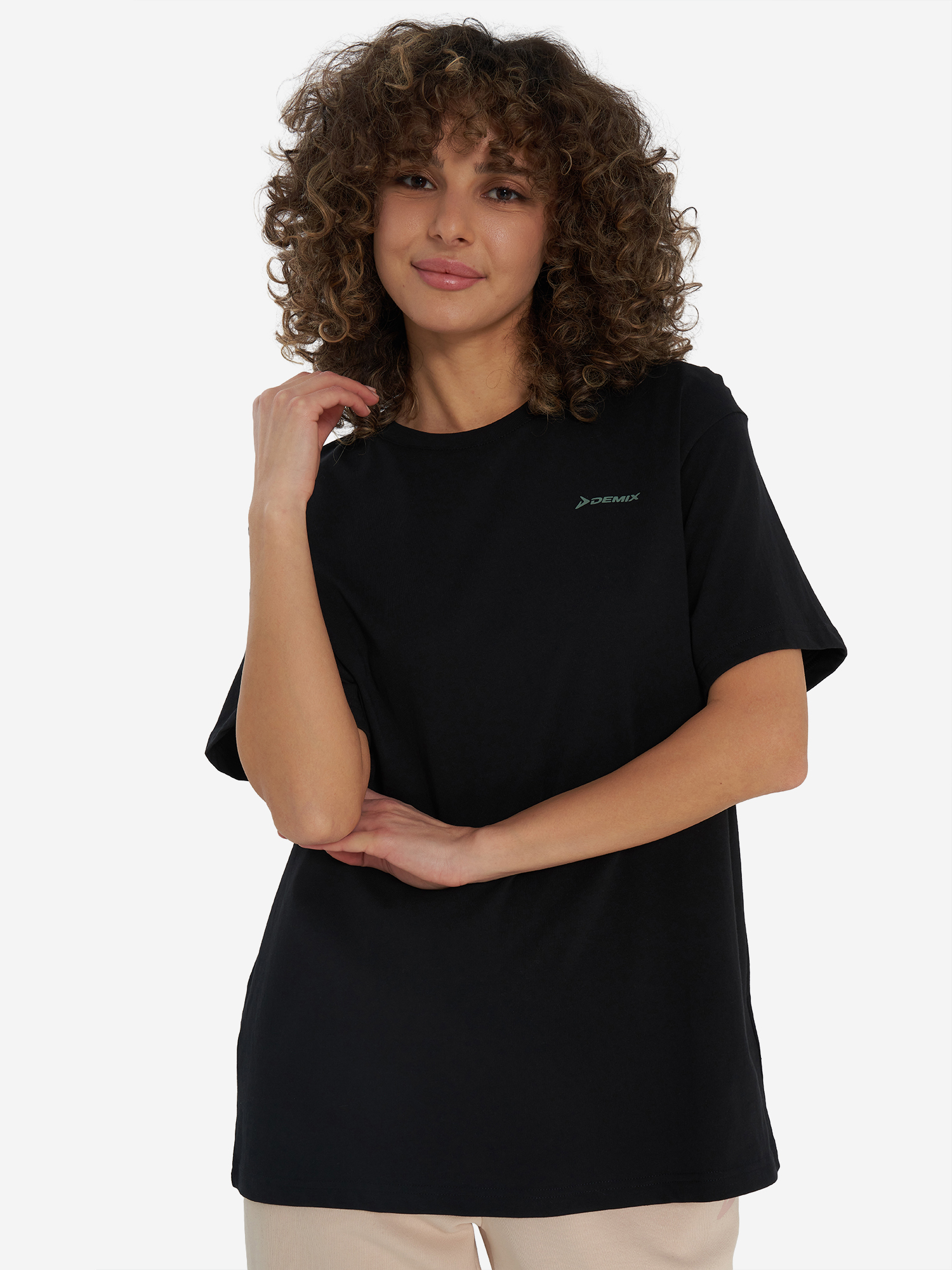 Футболка Demix оверсайз, черный, арт. 36000