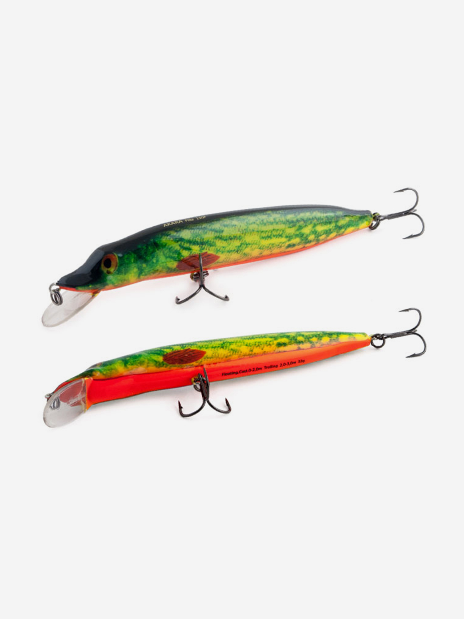 

Воблер Akara Pike 90F 9 гр. (1/3 oz 3,5 in) A90, Мультицвет