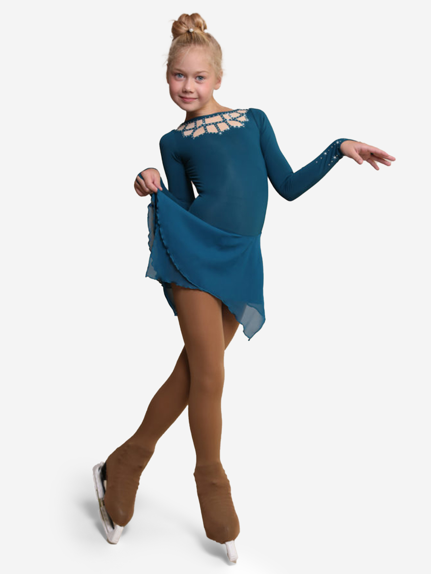 

Платье для фигуристов "Восточная сказка" IceDress, Зеленый