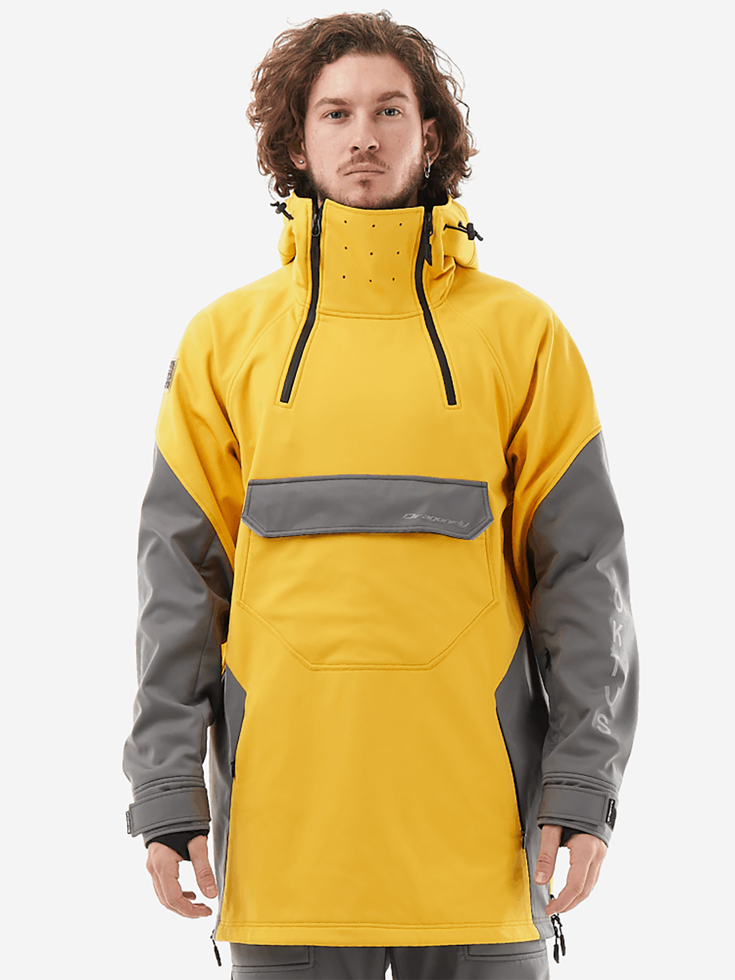 Изображение товара Мужская сноубордическая куртка-анорак Dragonfly UKTUS для зимы и демисезона