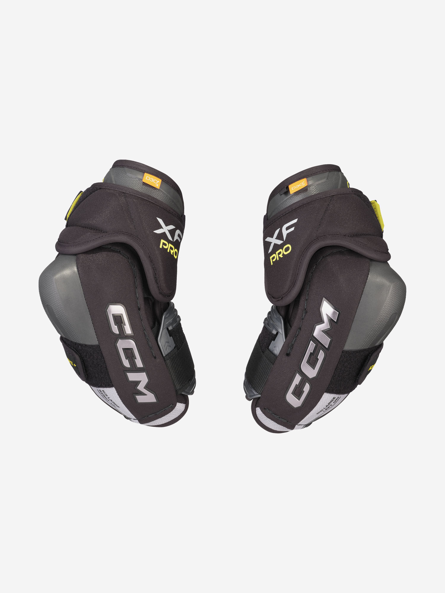 

Налокотники хоккейные детские CCM Tacks XF Pro JR, Серый