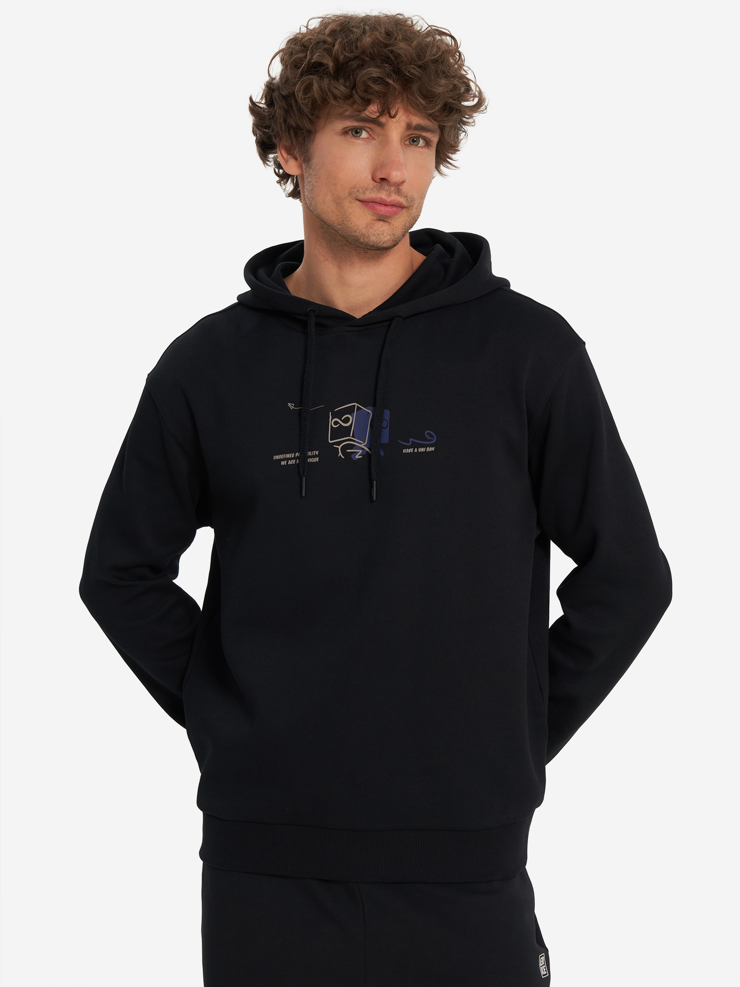 

Худи мужское Erke, Черный