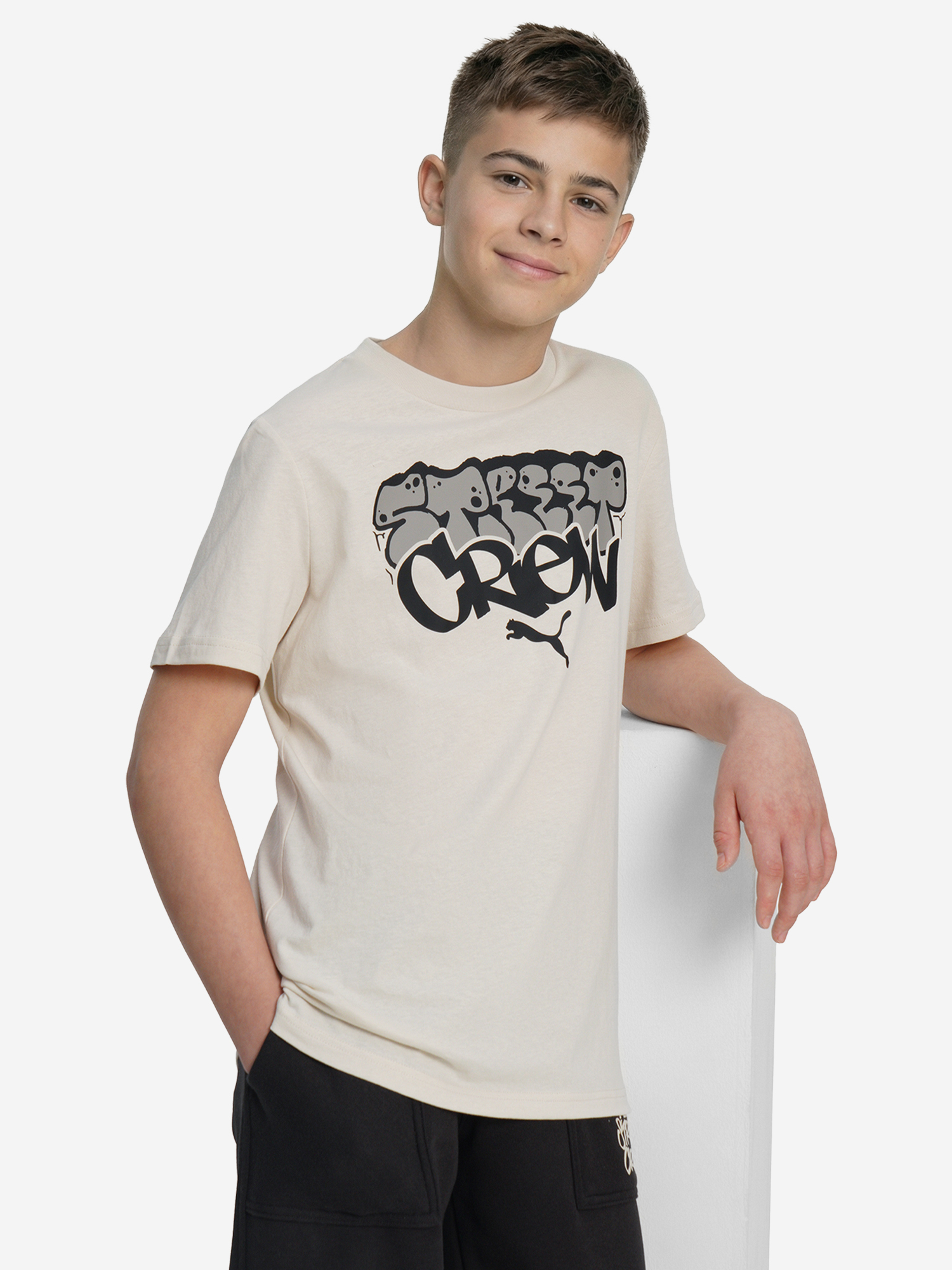 Изображение товара Футболка для мальчиков PUMA Mid90 S спортивная летняя