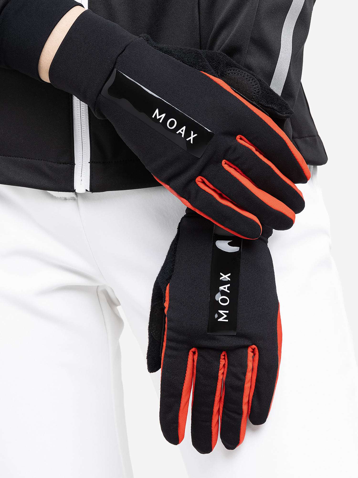 фото Перчатки moaxsport focus, черный