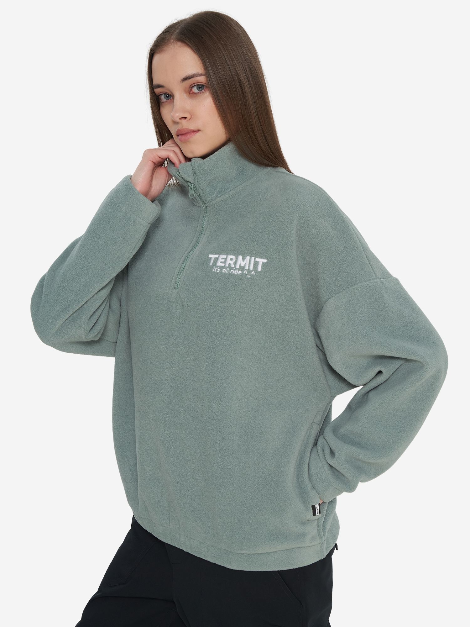 Джемпер флисовый женский Termit Зеленый 2999₽