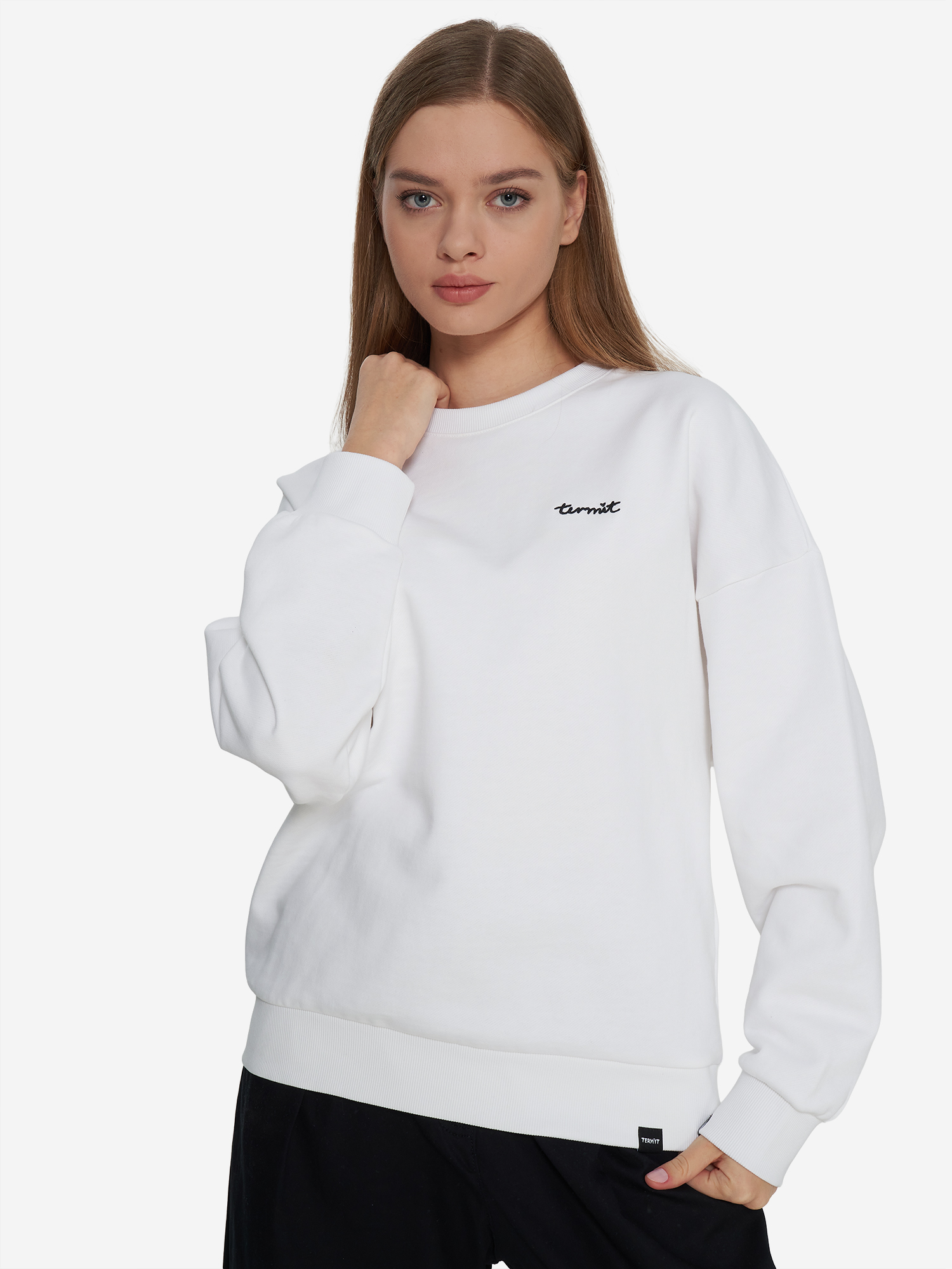 Свитшот Termit оверсайз, белый, арт. 142510trt-00