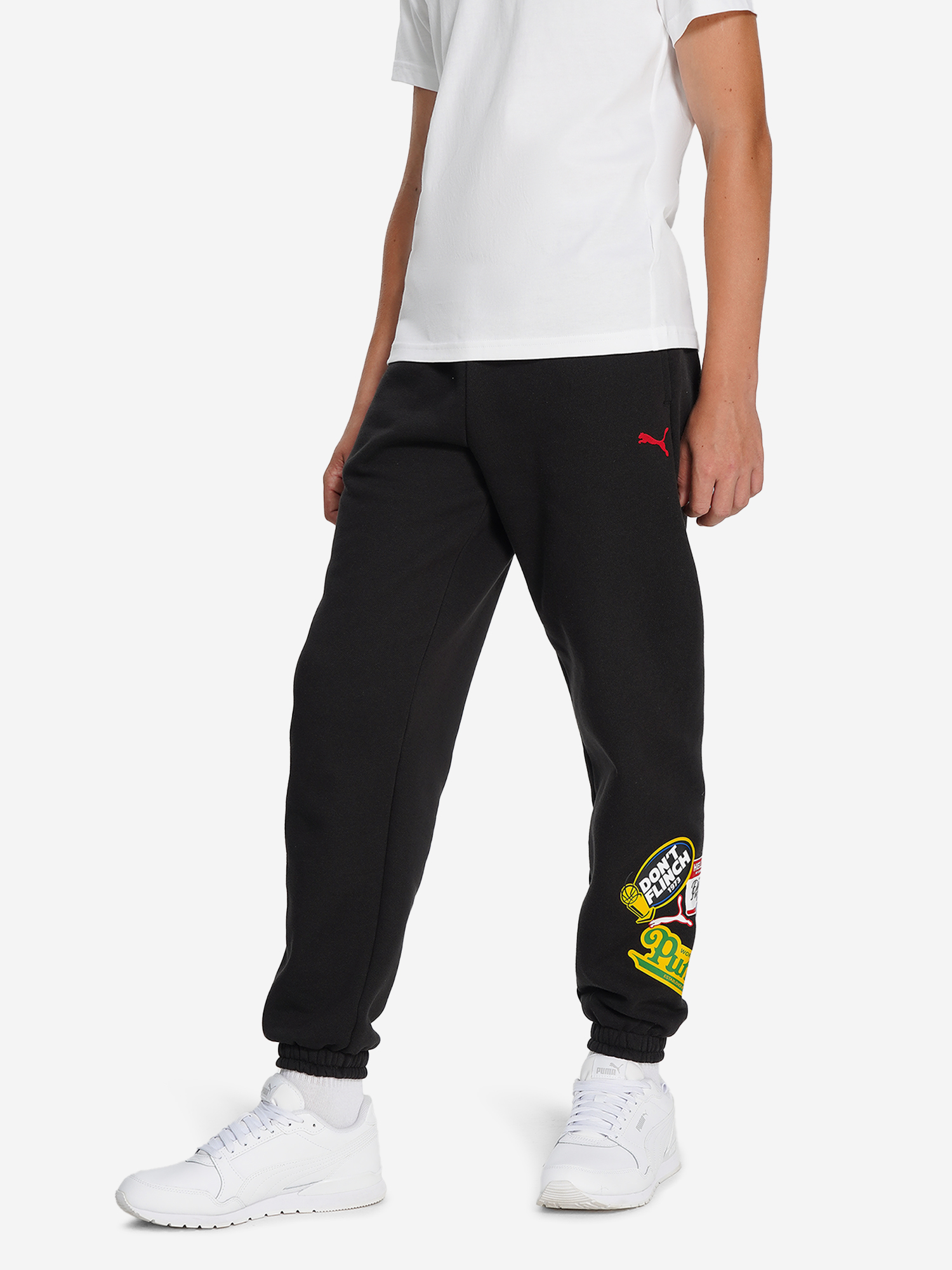 

Брюки для мальчиков PUMA Basketball Hooperhotline, Черный