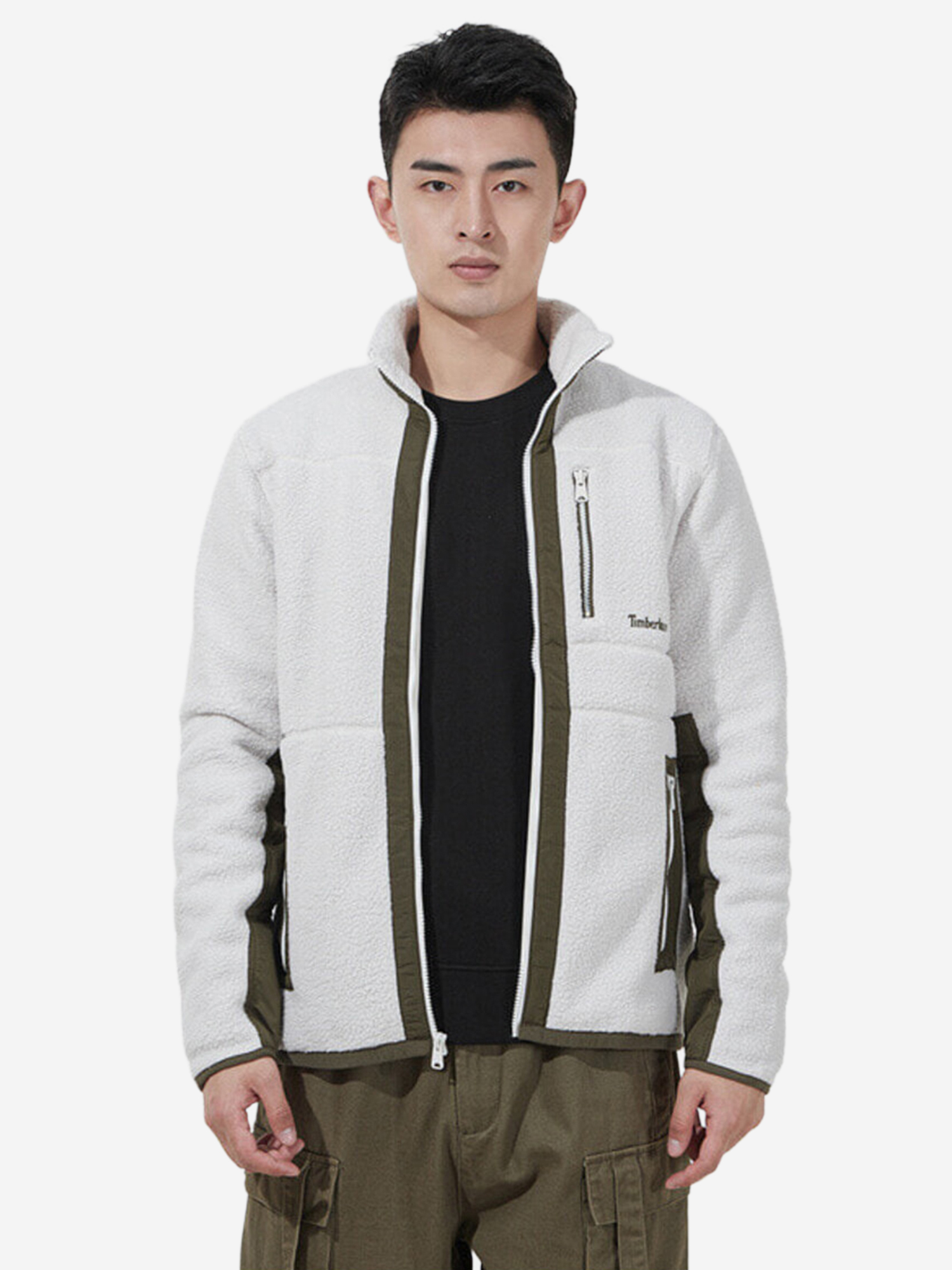 Изображение товара Куртка Timberland Velvet-feel Coat White Sand для женщин