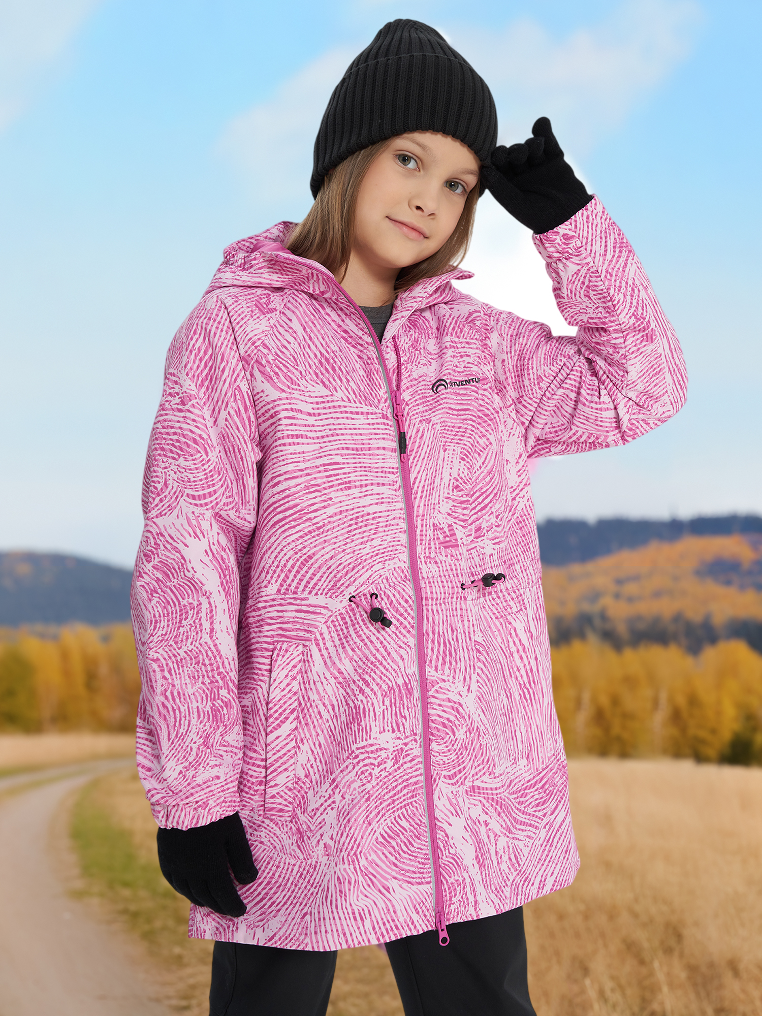 Куртка Outventure Легкая Розовая, розовый, арт. 34685