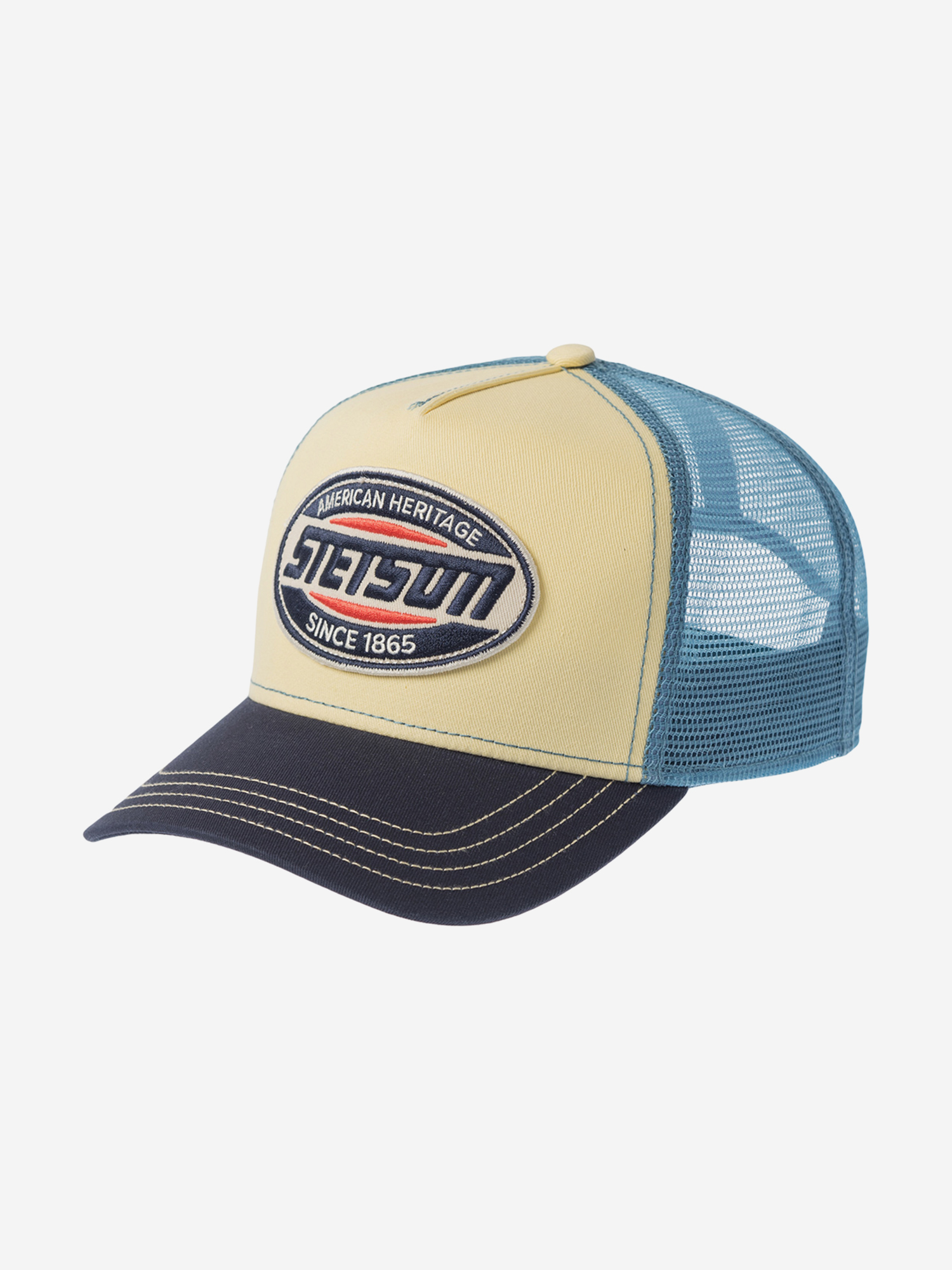 

Бейсболка с сеточкой STETSON 7741105 TRUCKER CAP HIGH SPEED (желтый), Желтый