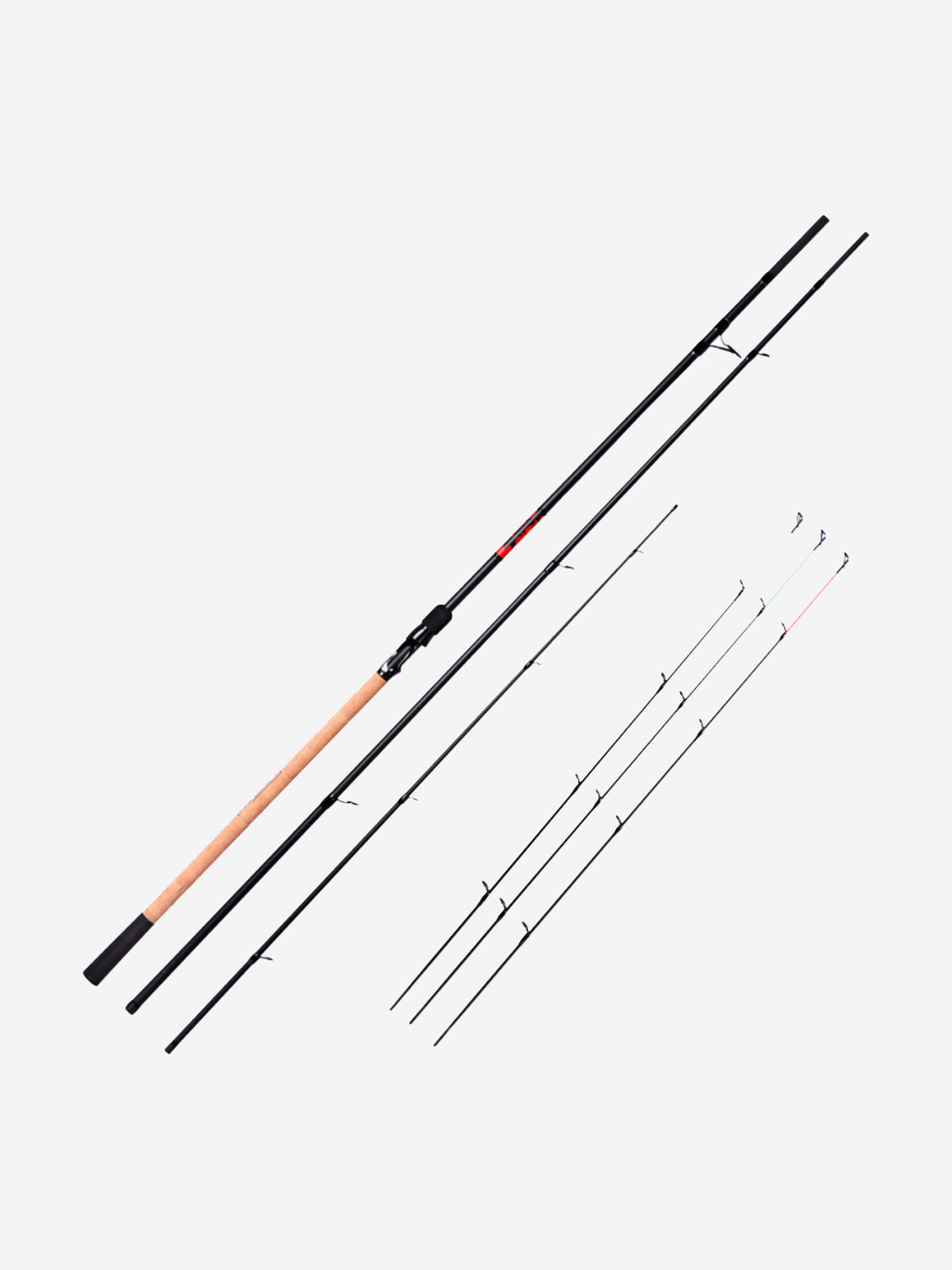 

Удилище фидерное Maximus RED DEVIL-X 390M 30/60/90, Черный