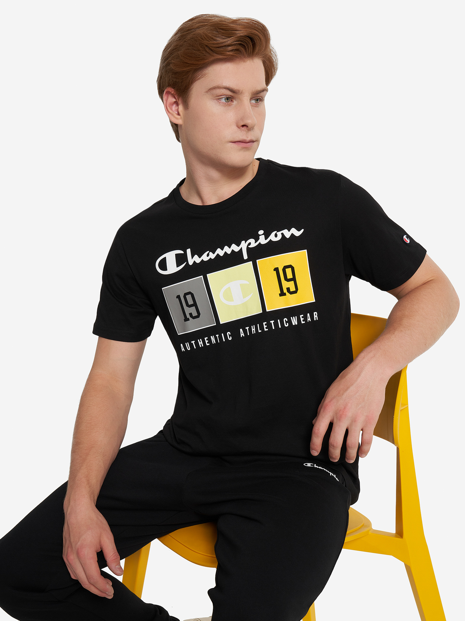 

Футболка мужская Champion 1919, Черный