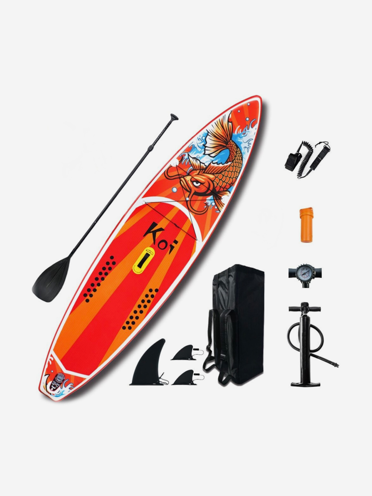 

Sup Board Funwater KOI 01E-S ,полный комплект, Красный