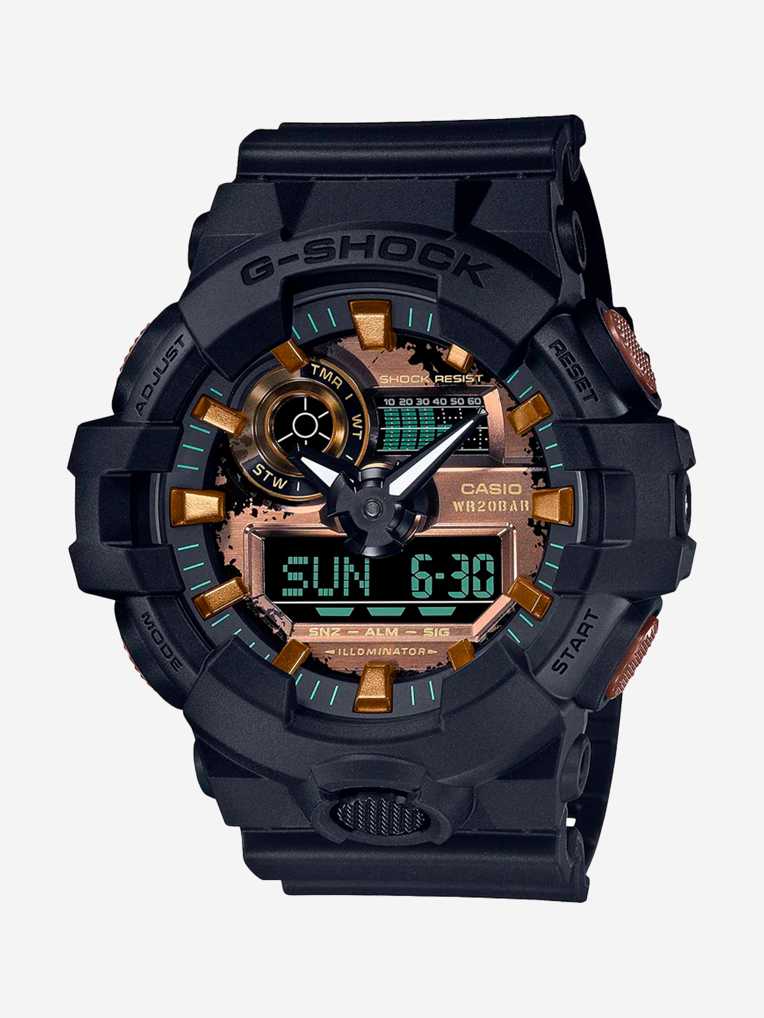 

Спортивные часы CASIO GA-700RC-1A, Черный