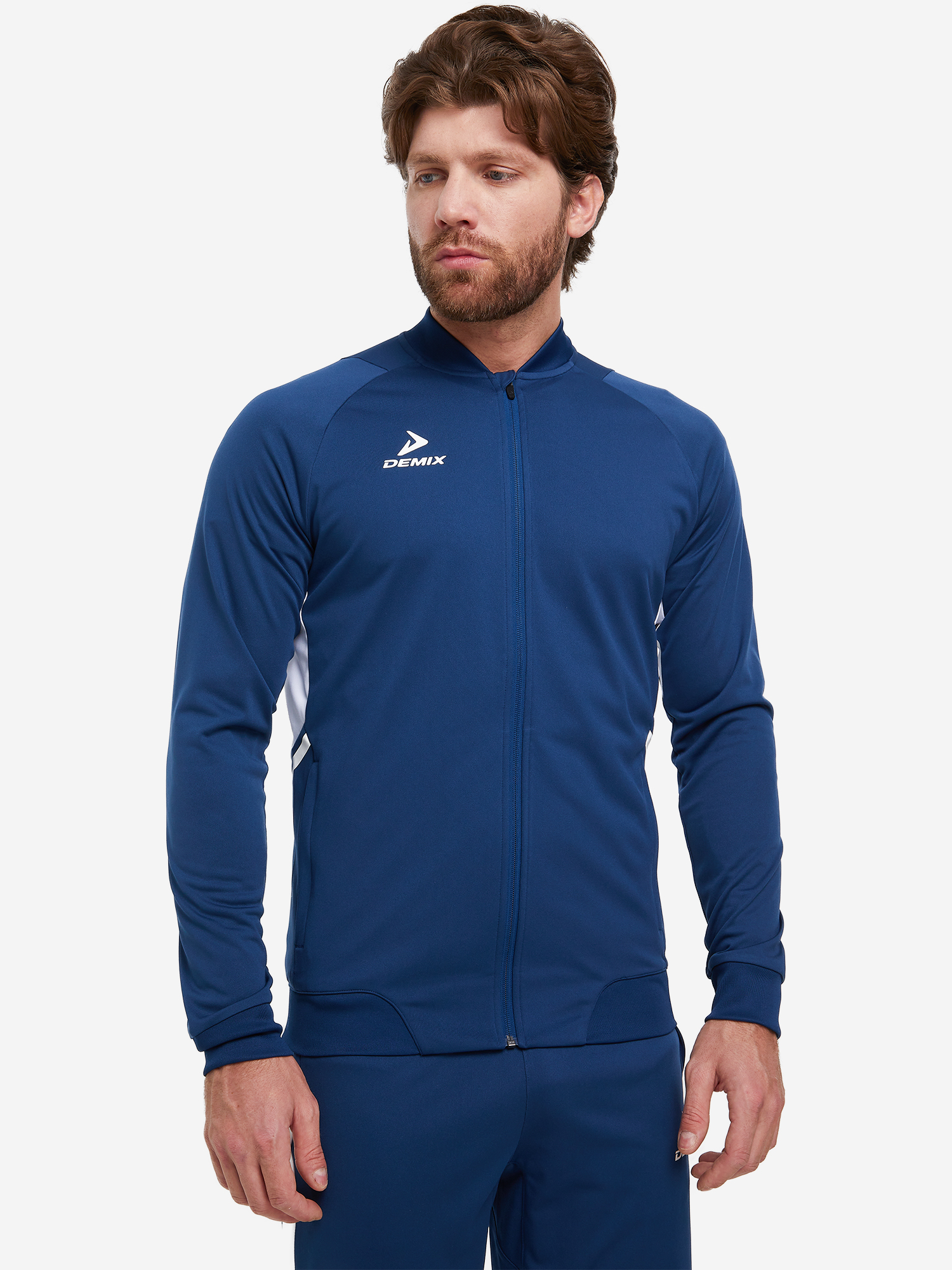 Изображение товара Джемпер футбольный мужской Demix Midfielder сапфировый