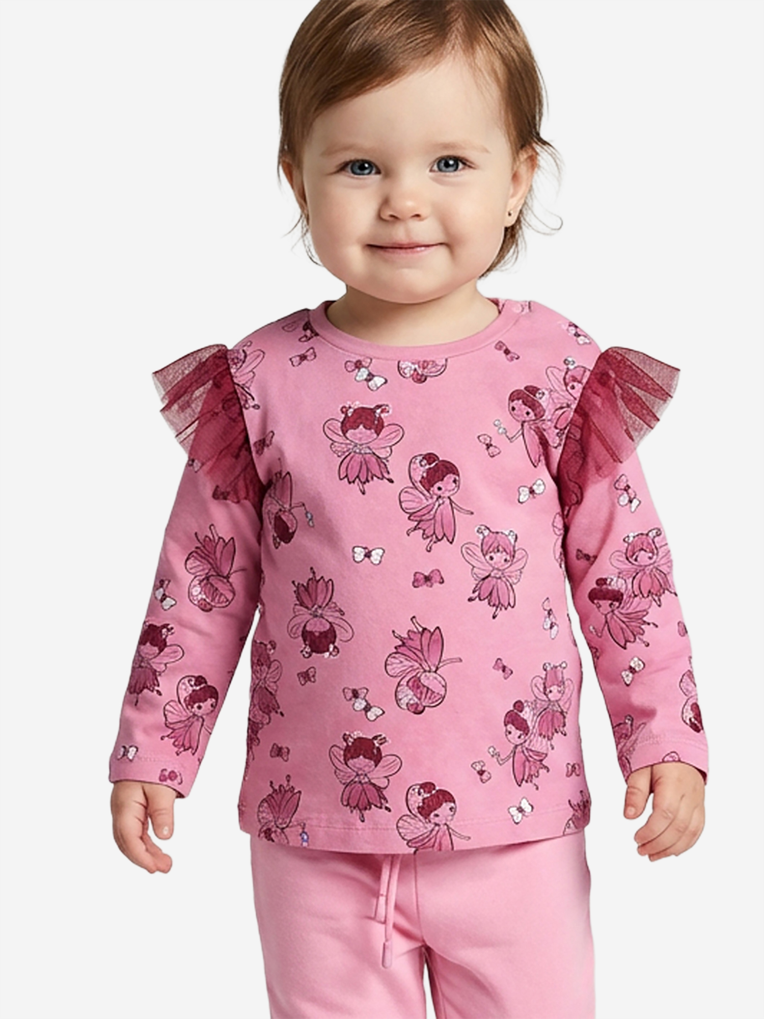 Изображение товара Лонгслив для девочки PlayToday