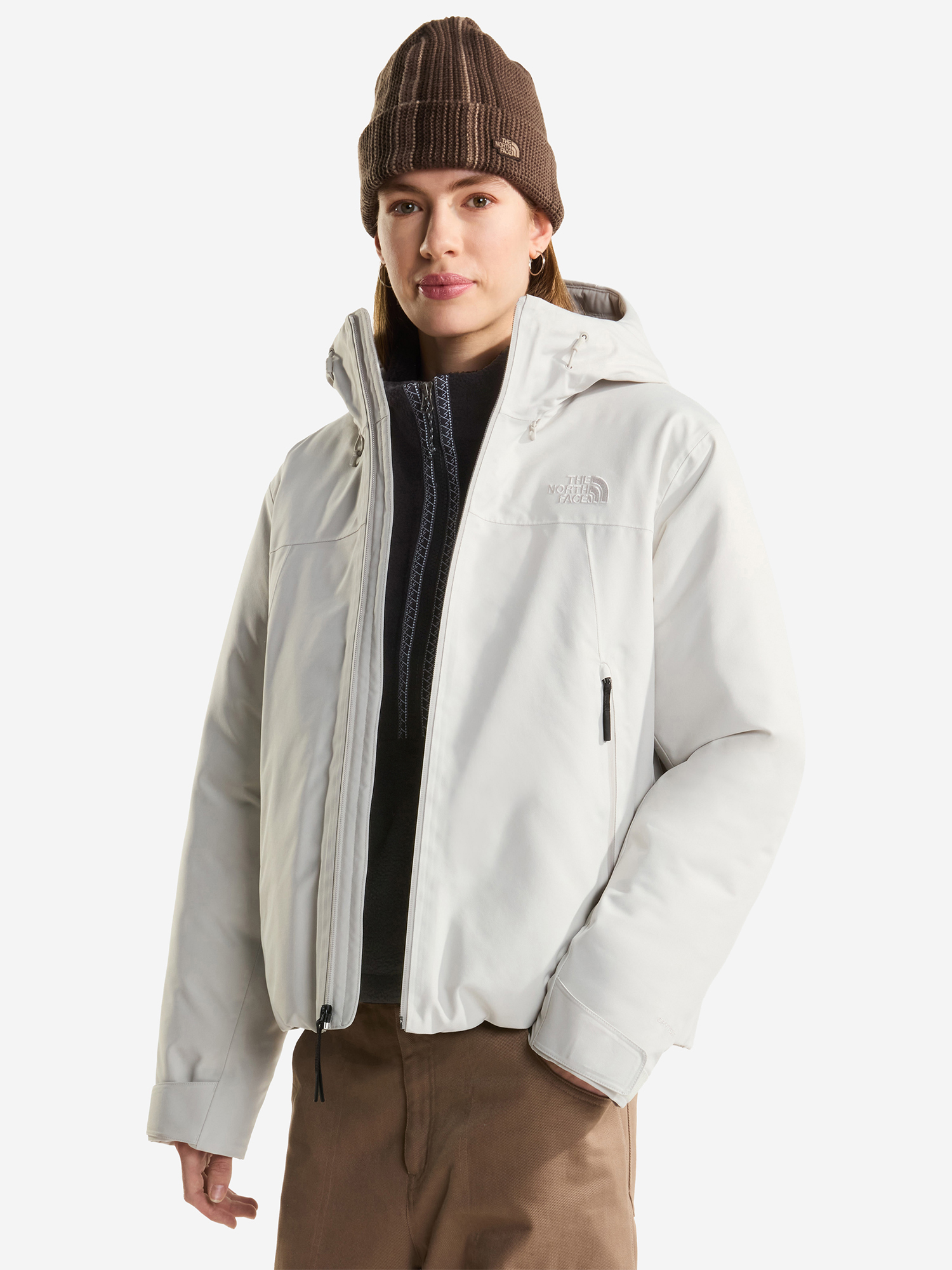 Пуховик женский The North Face Range, Серый