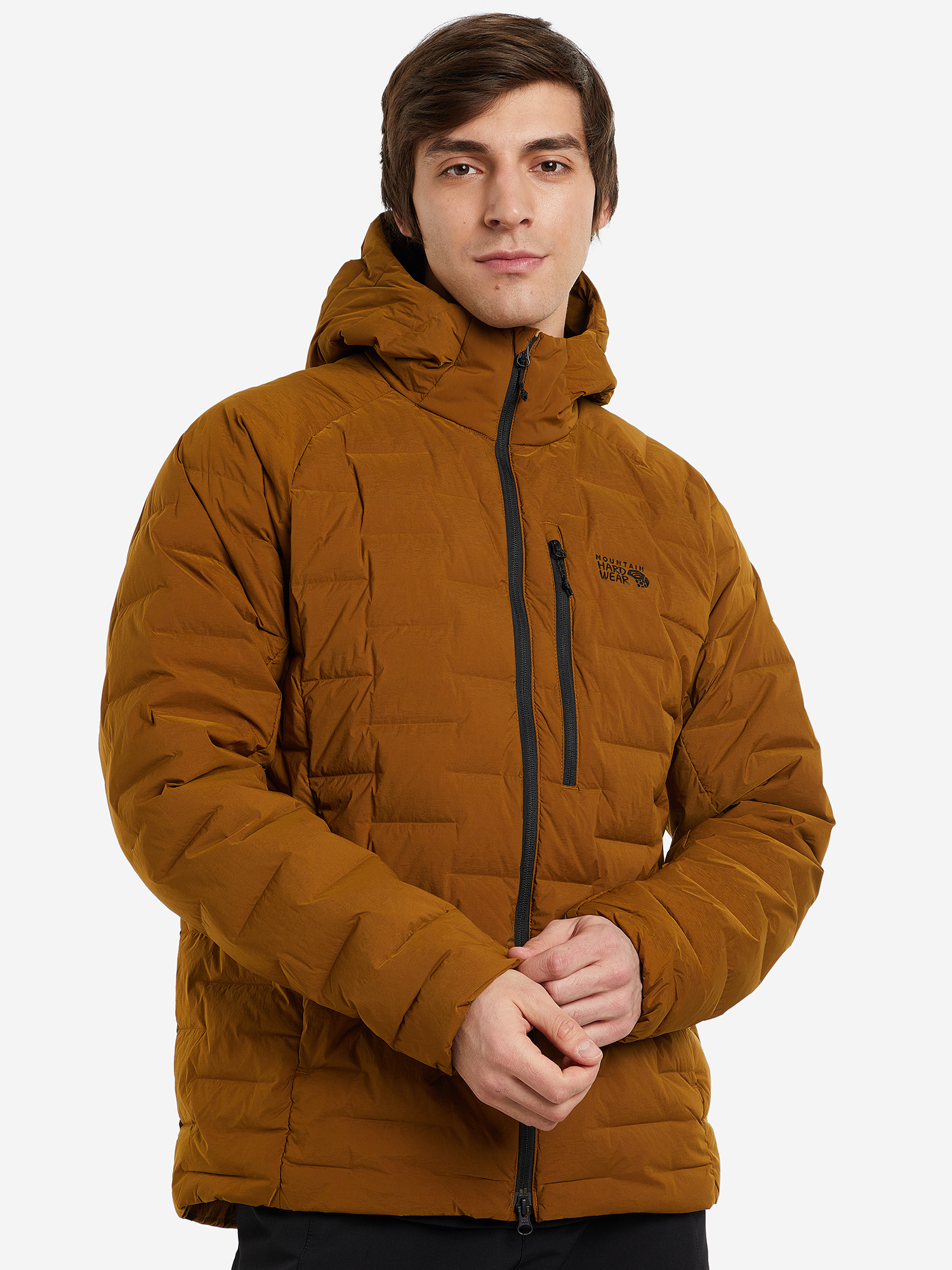 

Пуховик мужской Mountain Hardwear Stretchdown Hoody, Коричневый