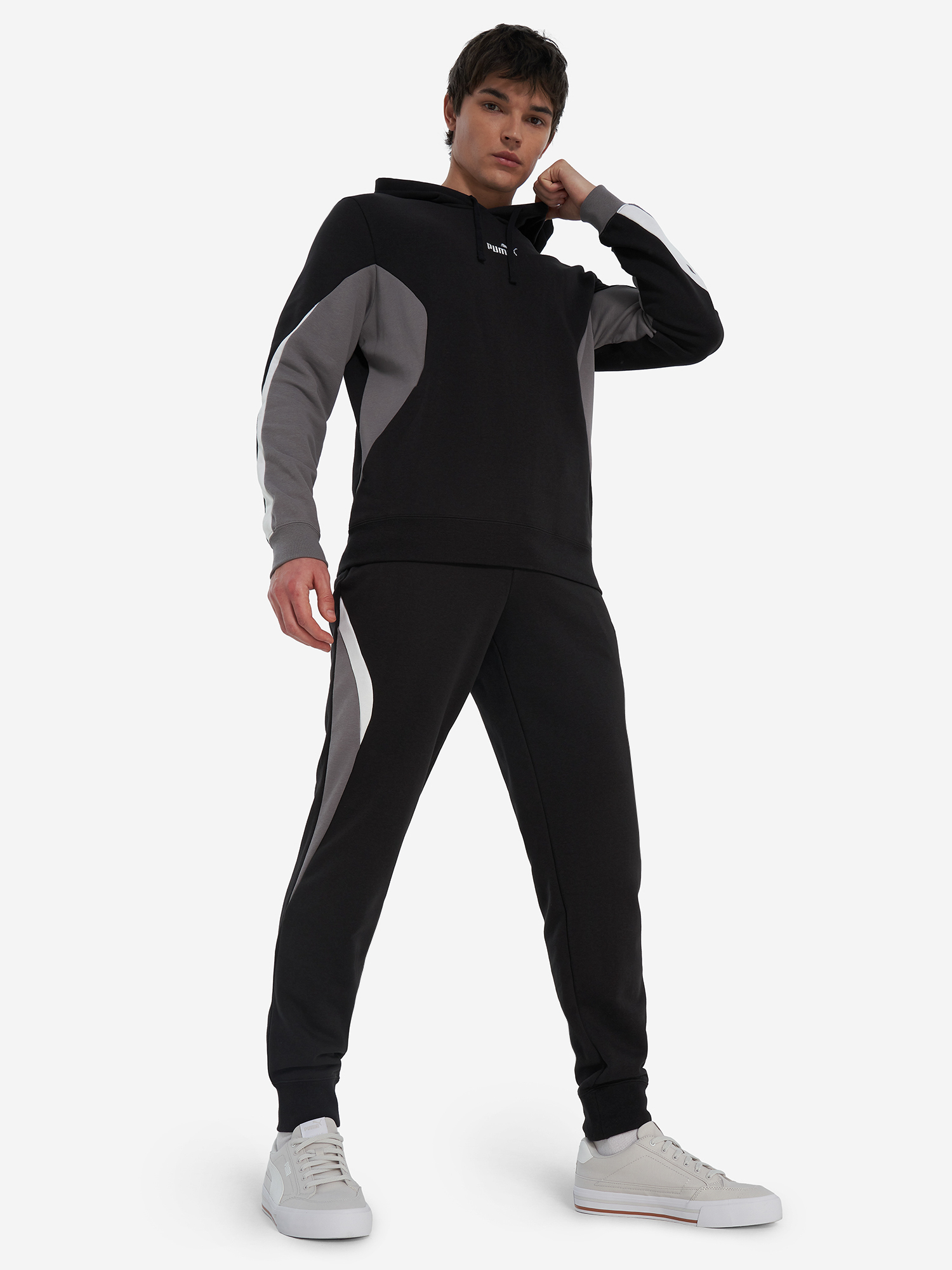 Худи мужское PUMA, Черный 5