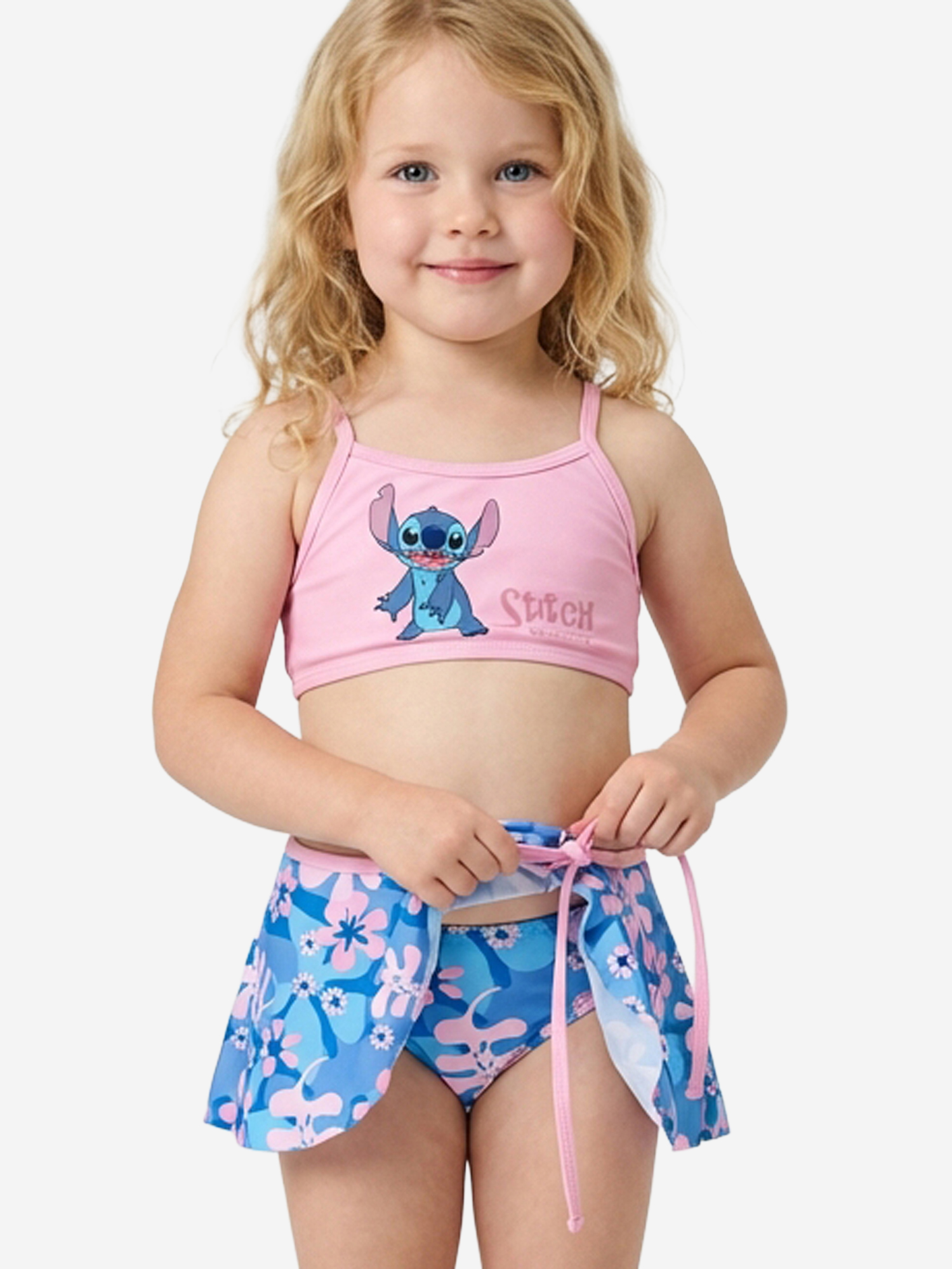 Изображение товара Комплект для девочки: купальный костюм, юбка PlayToday