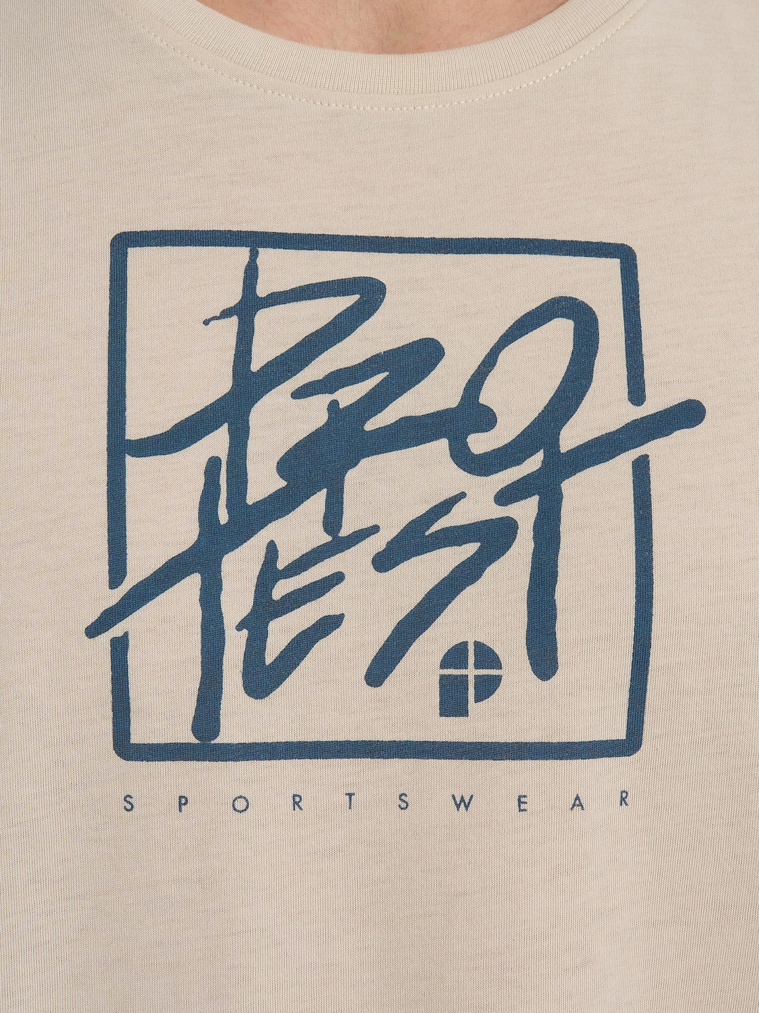фото Майка мужская protest boxlogo, бежевый