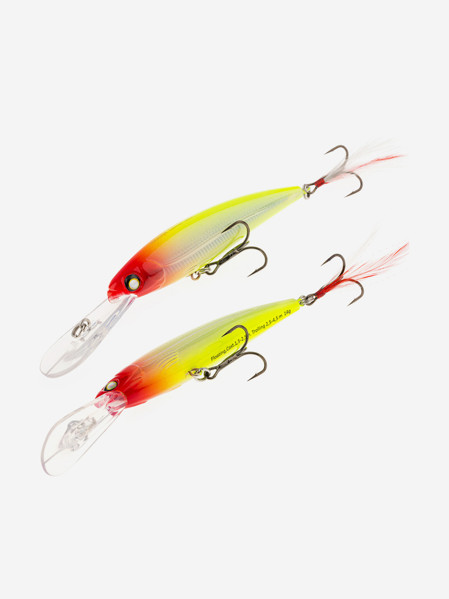 

Воблер Akara Catcher 100F 14гр. (1/2 oz 3,9 in) A51, Мультицвет