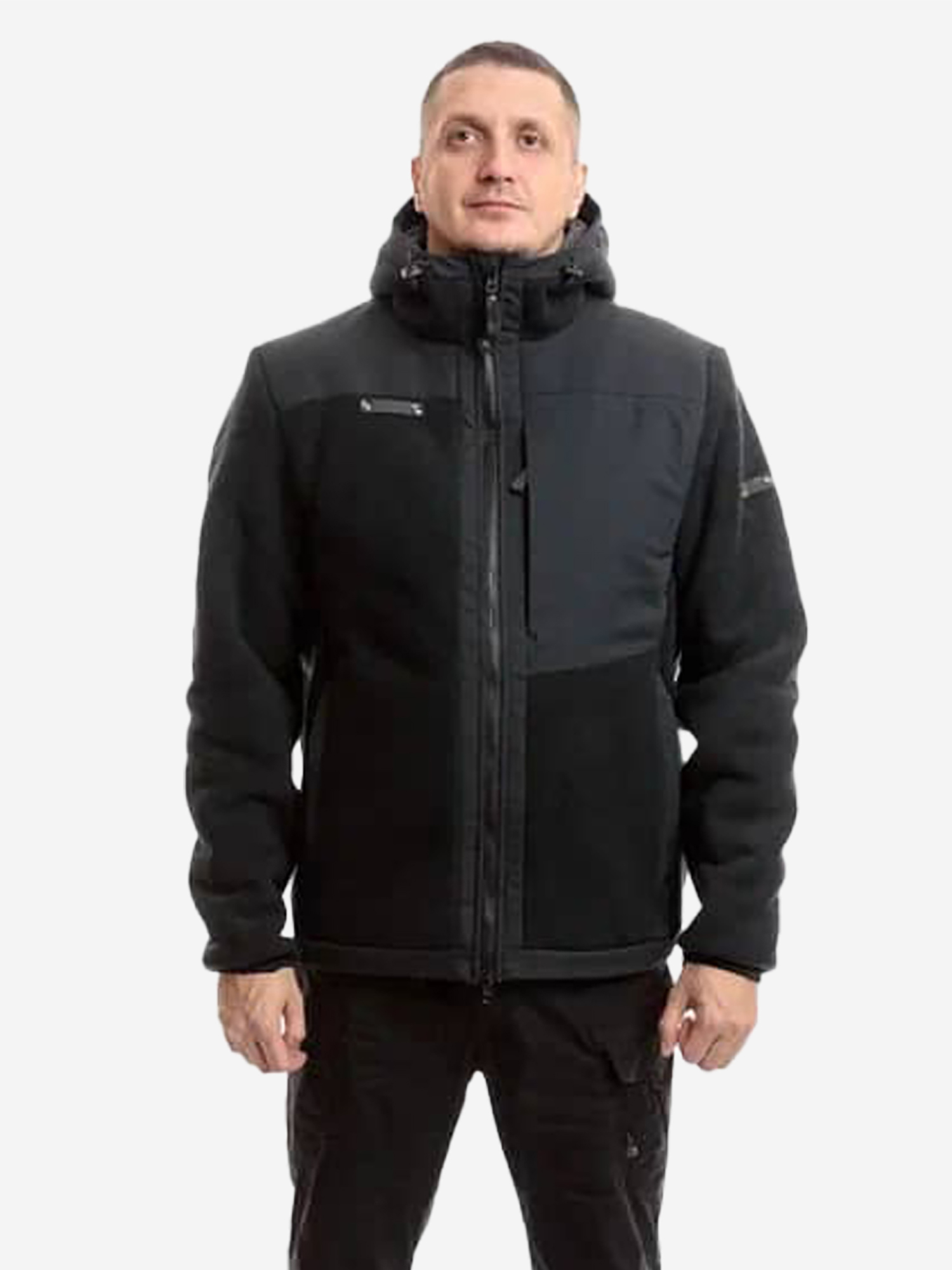 Изображение товара Мужская флисовая толстовка MAGNUM GEAR TROPHY для рыбалки и охоты черная