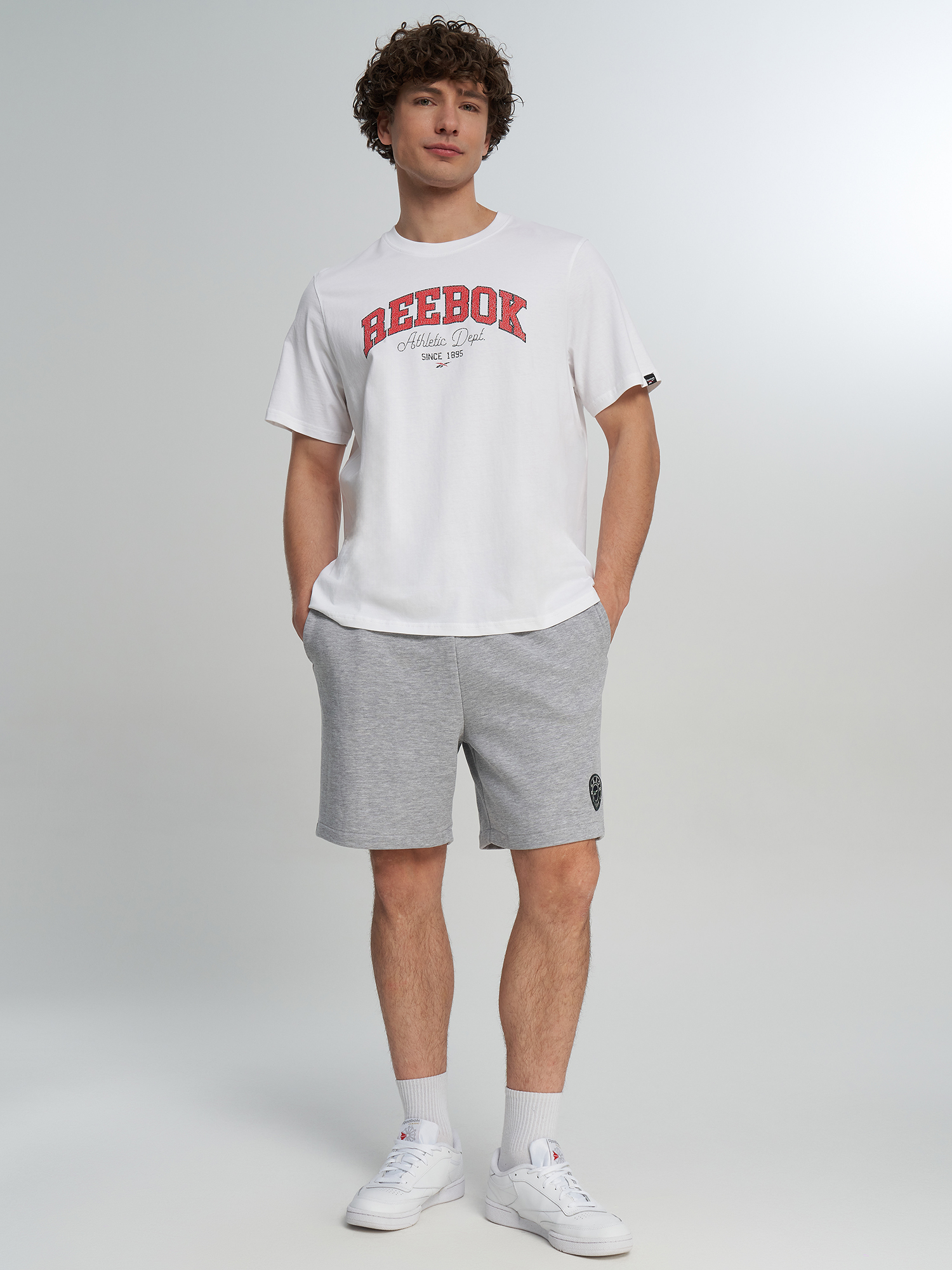 Футболка мужская Reebok, Белый 4
