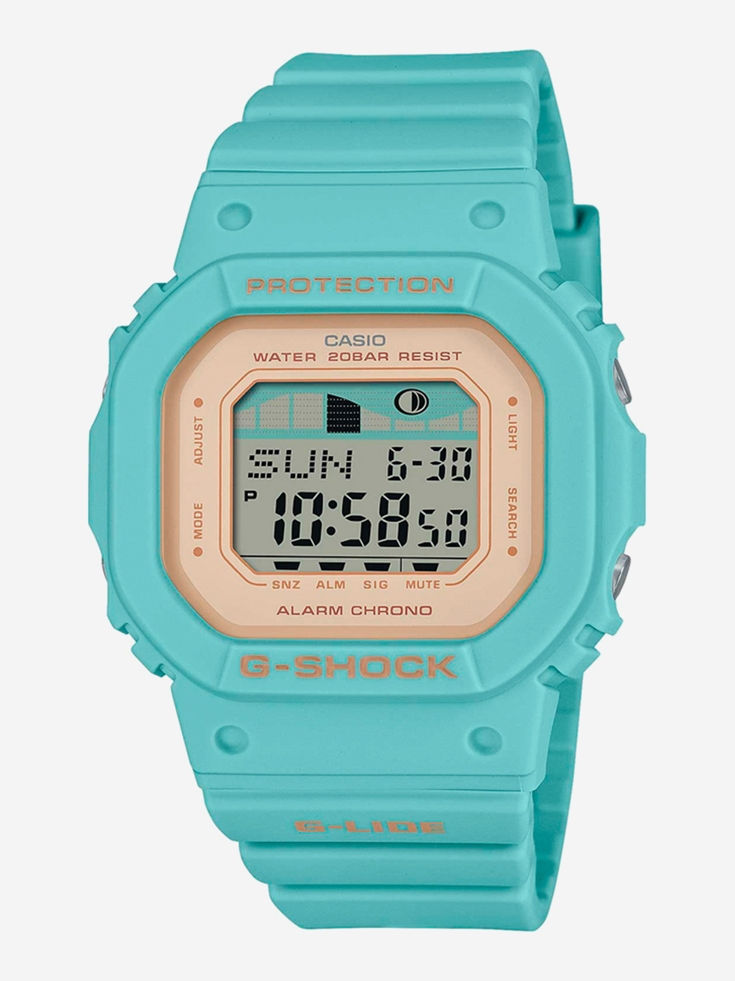 

Спортивные часы CASIO GLX-S5600-3E, Голубой
