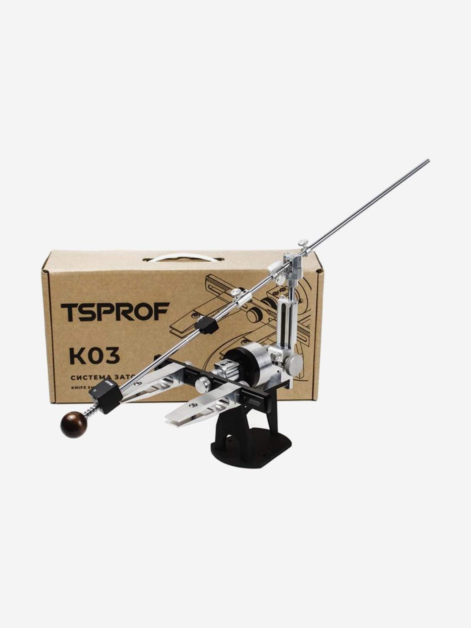 Изображение товара Заточное устройство TSPROF Профиль К03 Pro AL для точной заточки