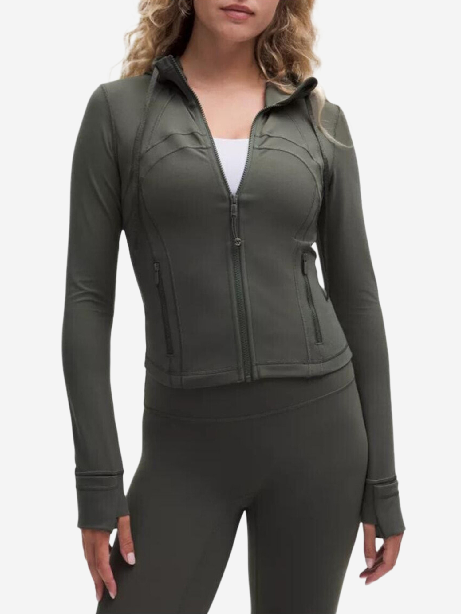 Изображение товара Кофта для йоги Lululemon, Зеленый