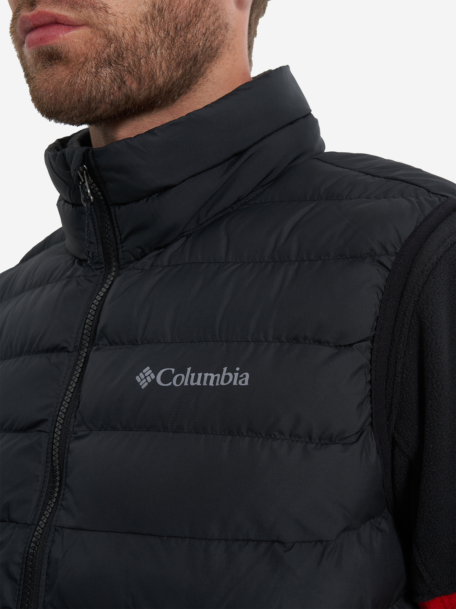 Жилет утепленный мужской Columbia Powder Lite II Vest, Черный 2086971CLB-010, размер 54 - фото 6