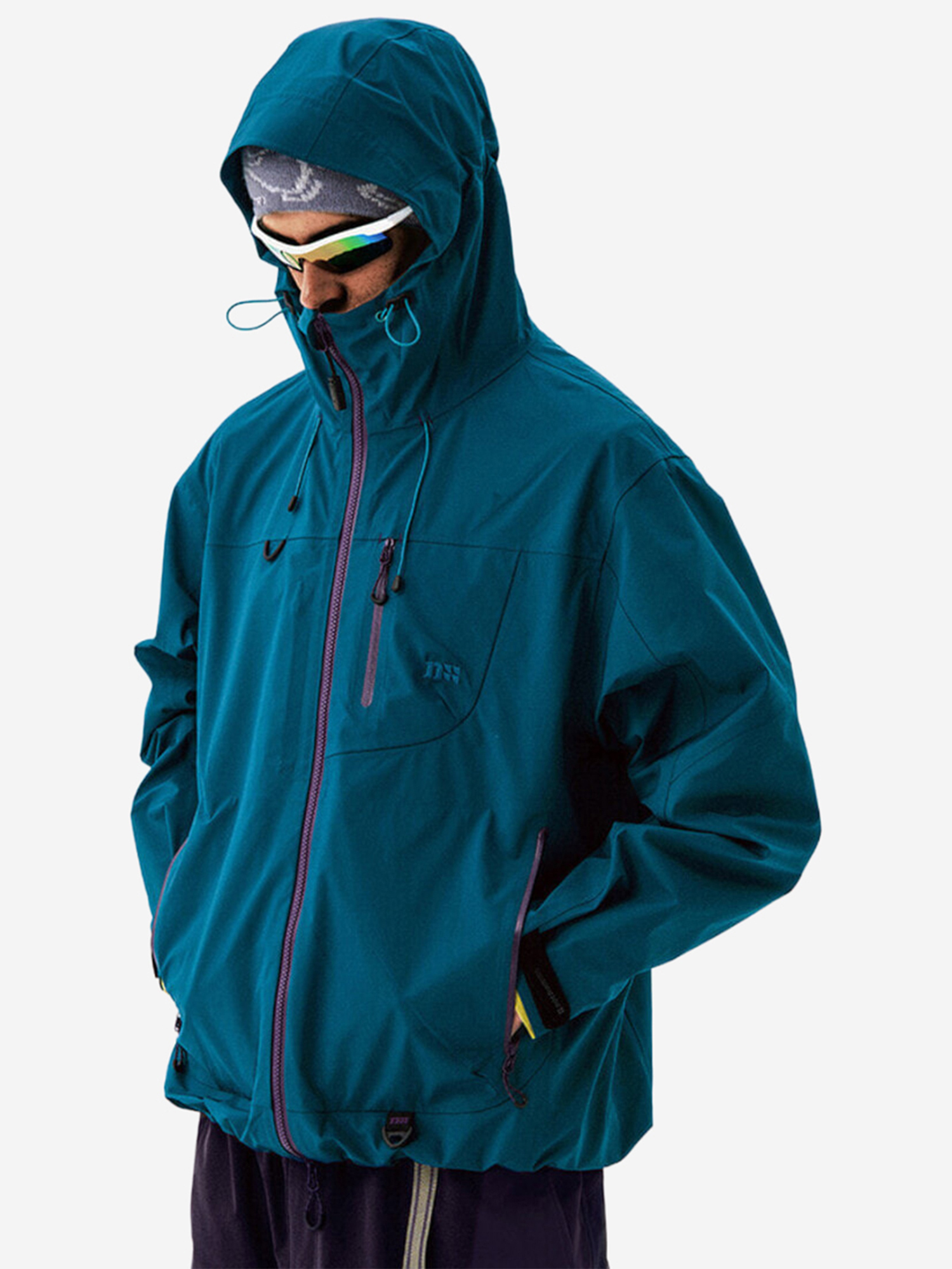 Изображение товара Куртка унисекс Nothomme 24W003 WINDBREAKER, Голубой