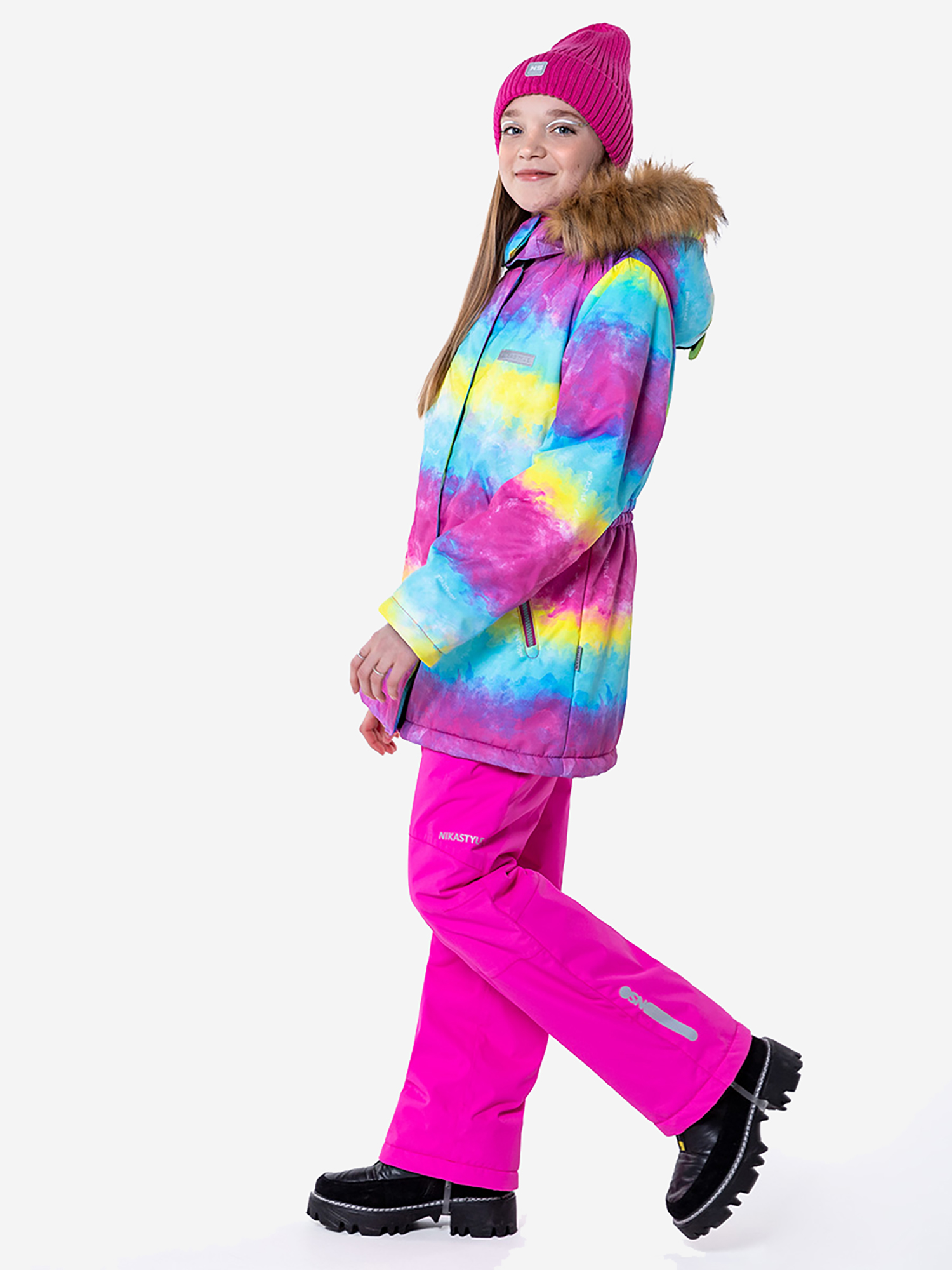 

Костюм зимний для девочки NIKASTYLE, Желтый