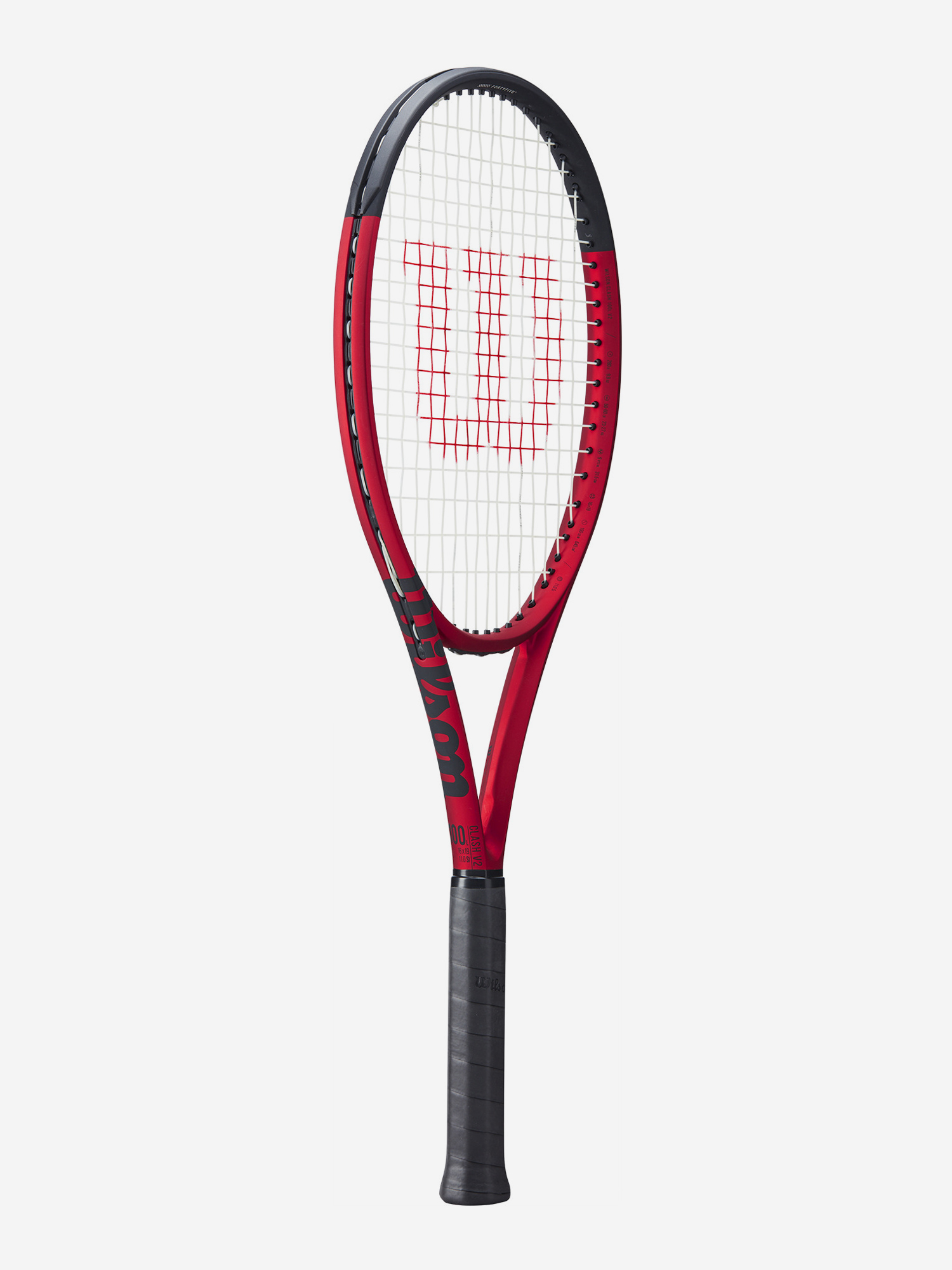 фото Ракетка для большого тенниса wilson clash 100l v2.0, красный