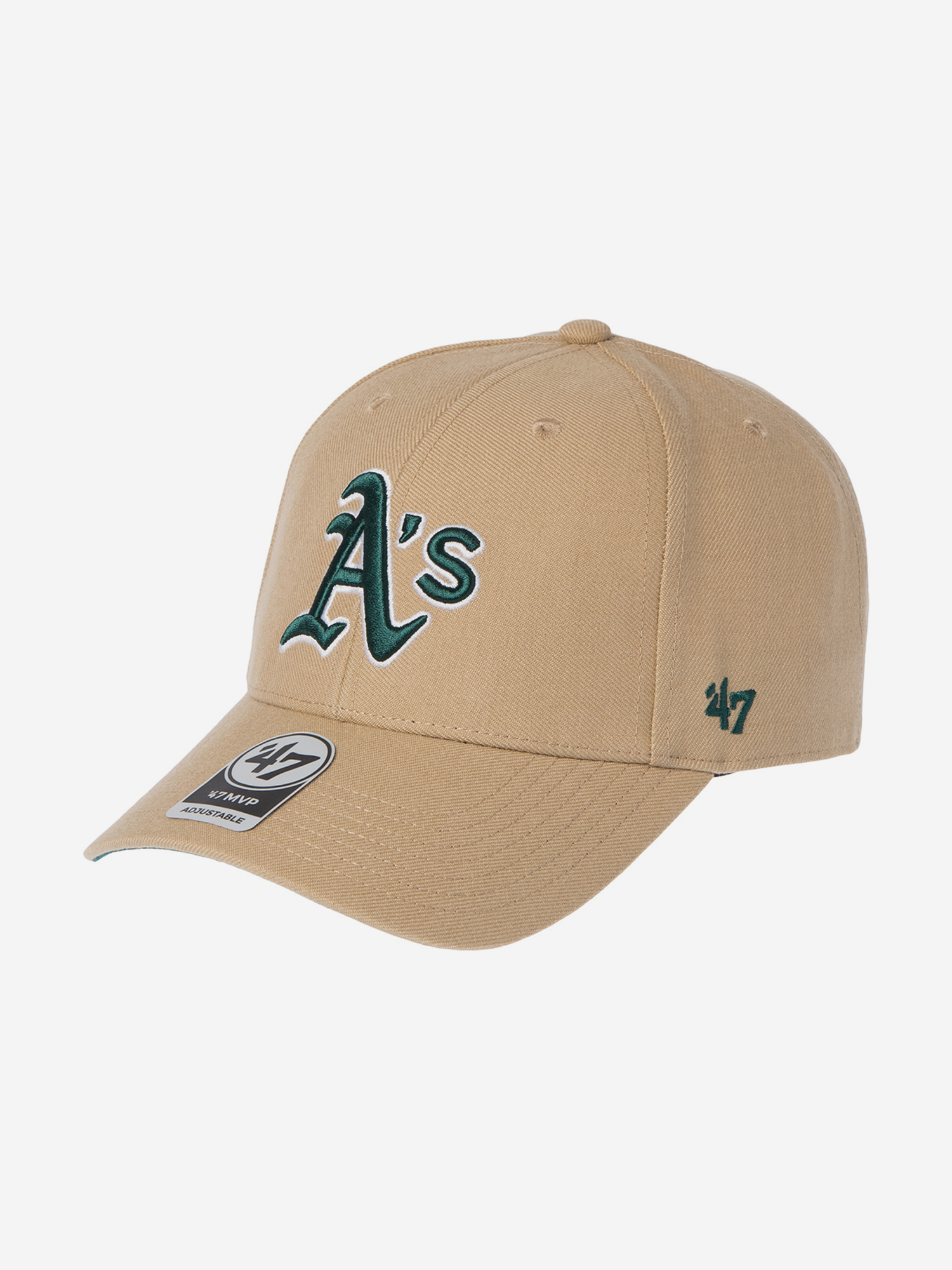 

Бейсболка 47 BRAND BCWS-SUMVP18WBP-KHG Oakland Athletics MLB (бежевый), Бежевый