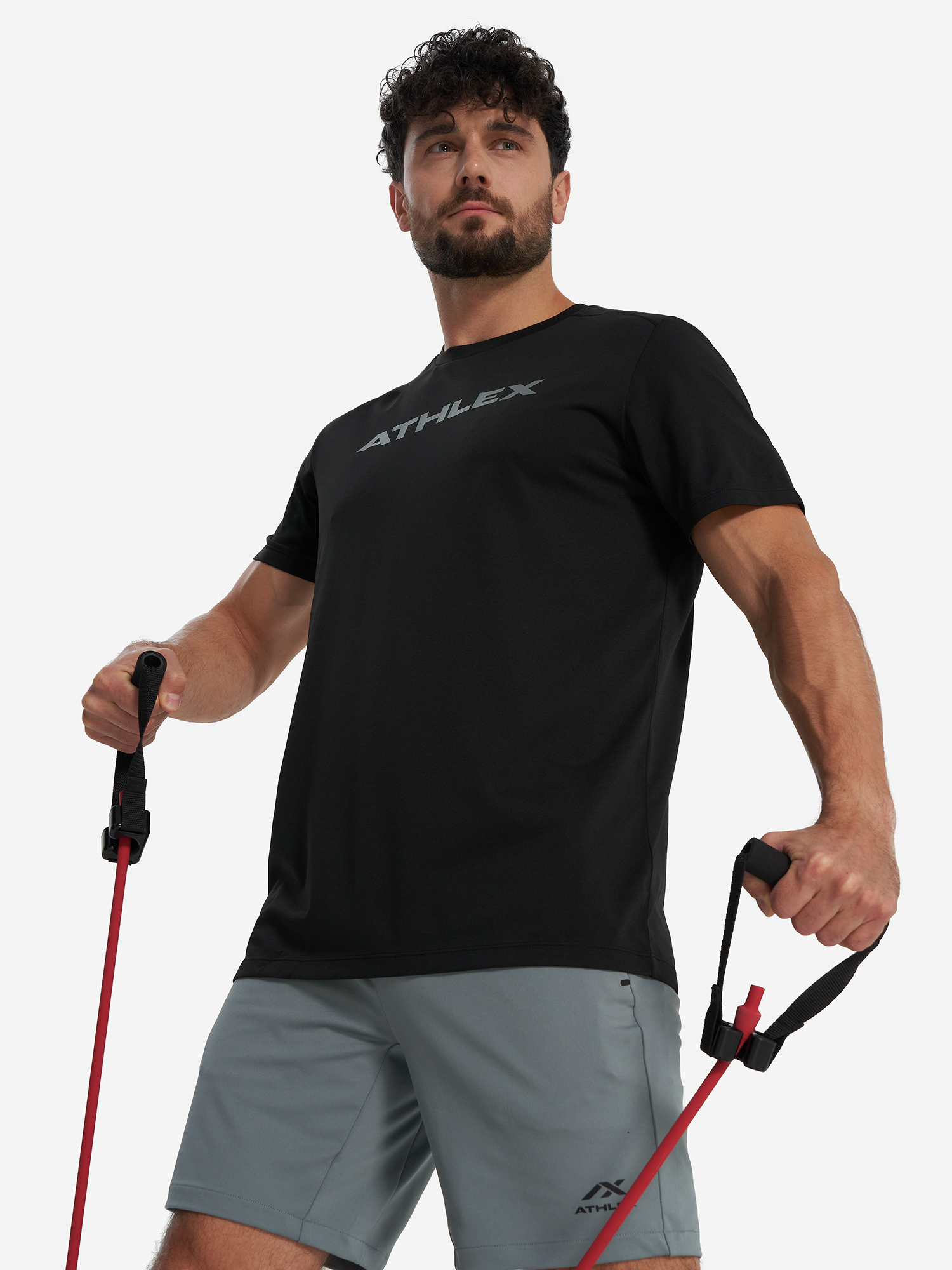 

Футболка мужская Athlex Active day, Черный